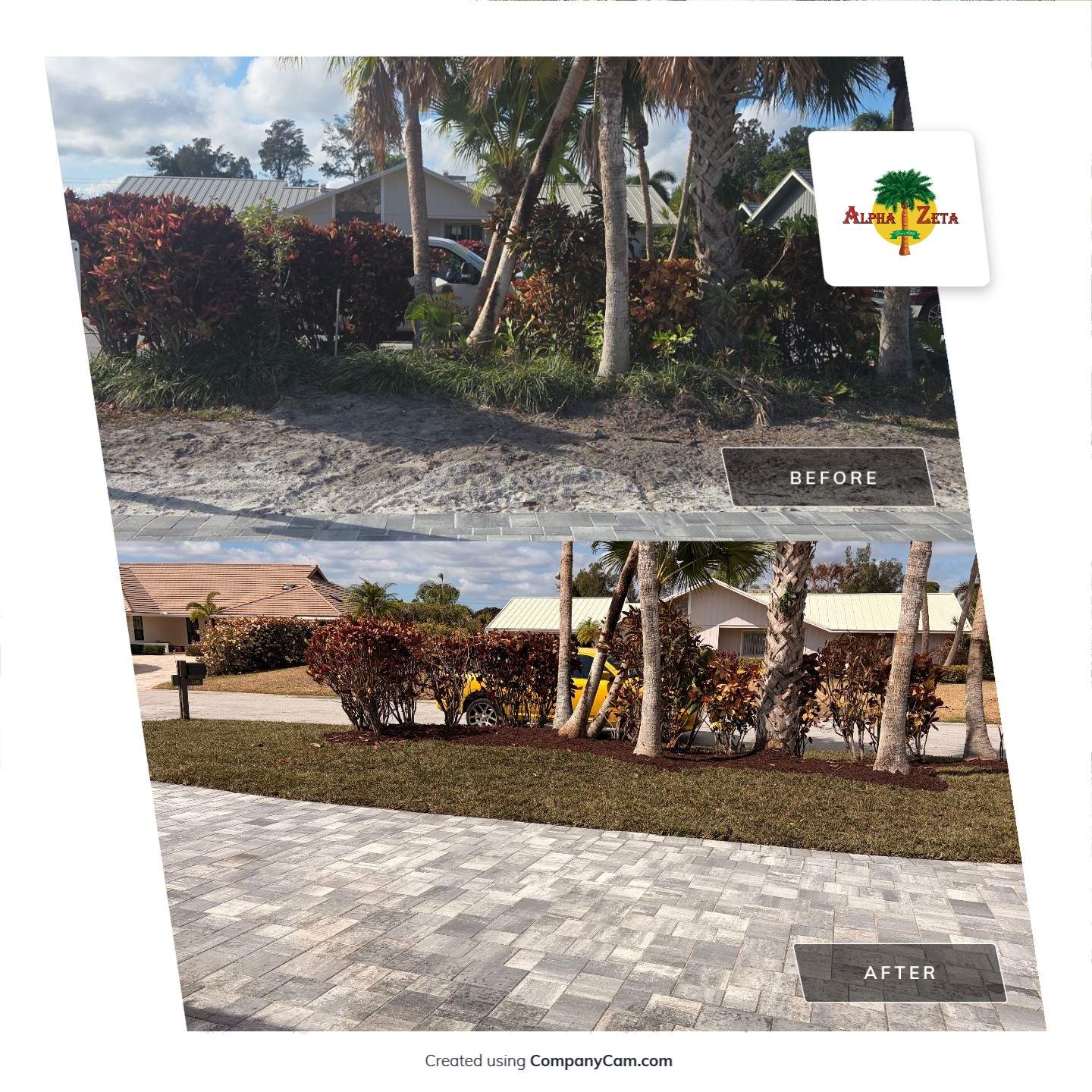 Landscaping and Irrigation for New Construction in Mariner Sands by Alpha Zeta Enterprises Inc