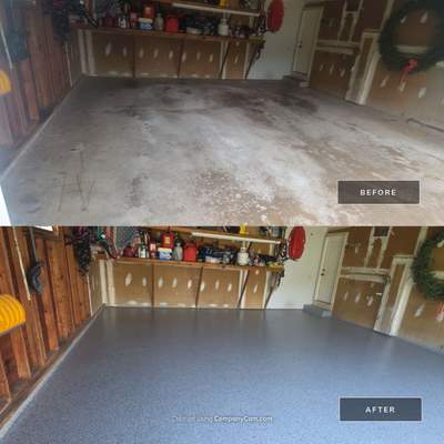 Vintage Silverado Garage Coating