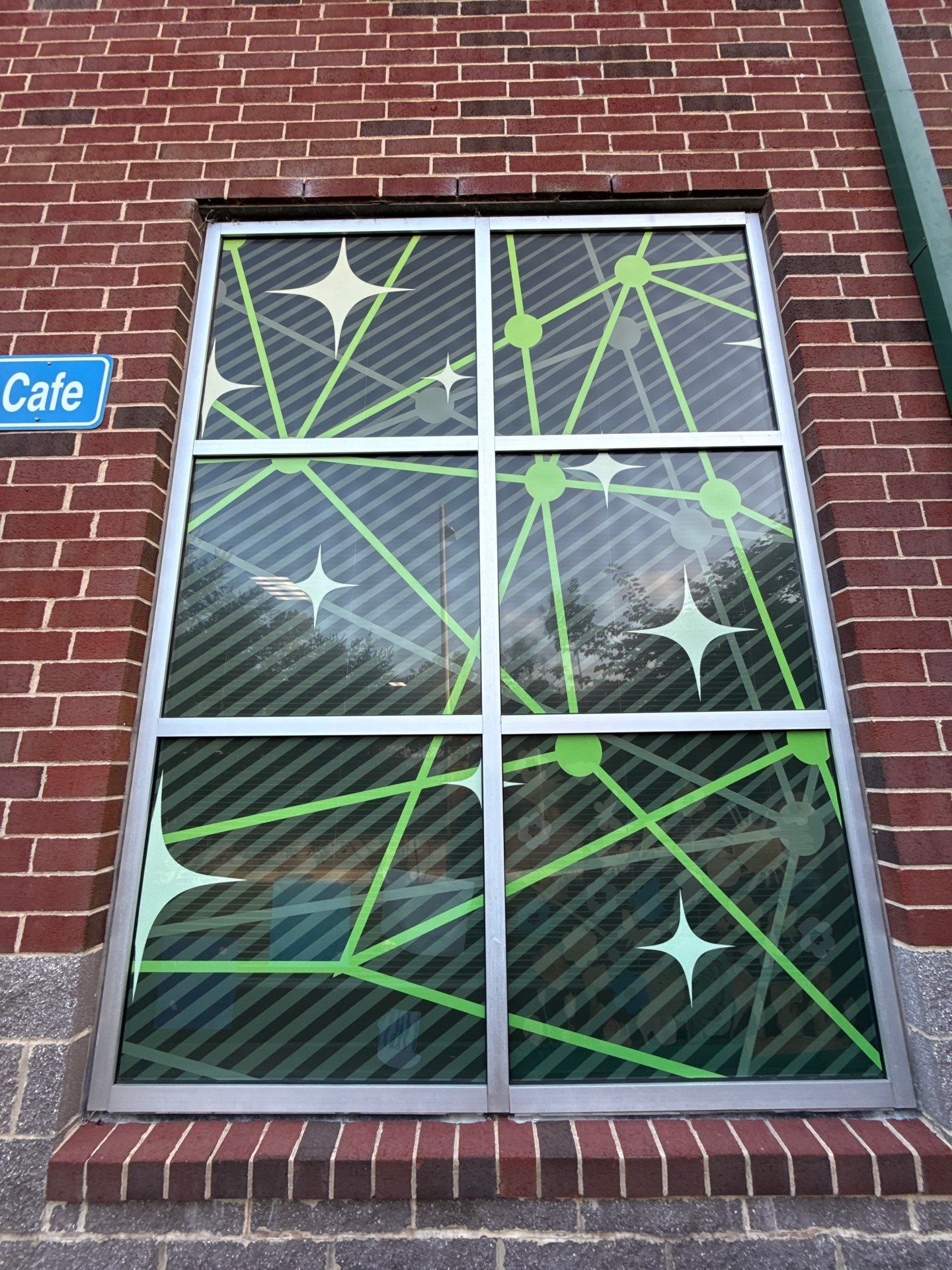 Providence Spring Elementary - Custom Window Safety Film Installation by QC Signs and Graphics
