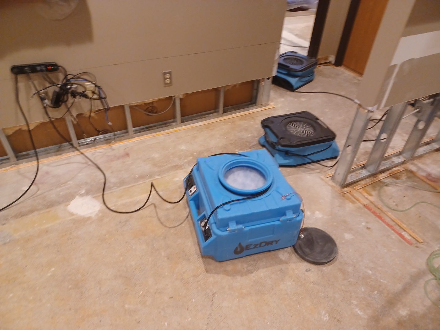 Project in Commerce Township by EzDry Water Mitigation & Property Restoration