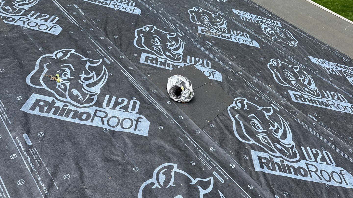 Roof Replacement using Owens Corning Desert Rose by 180 Contractors