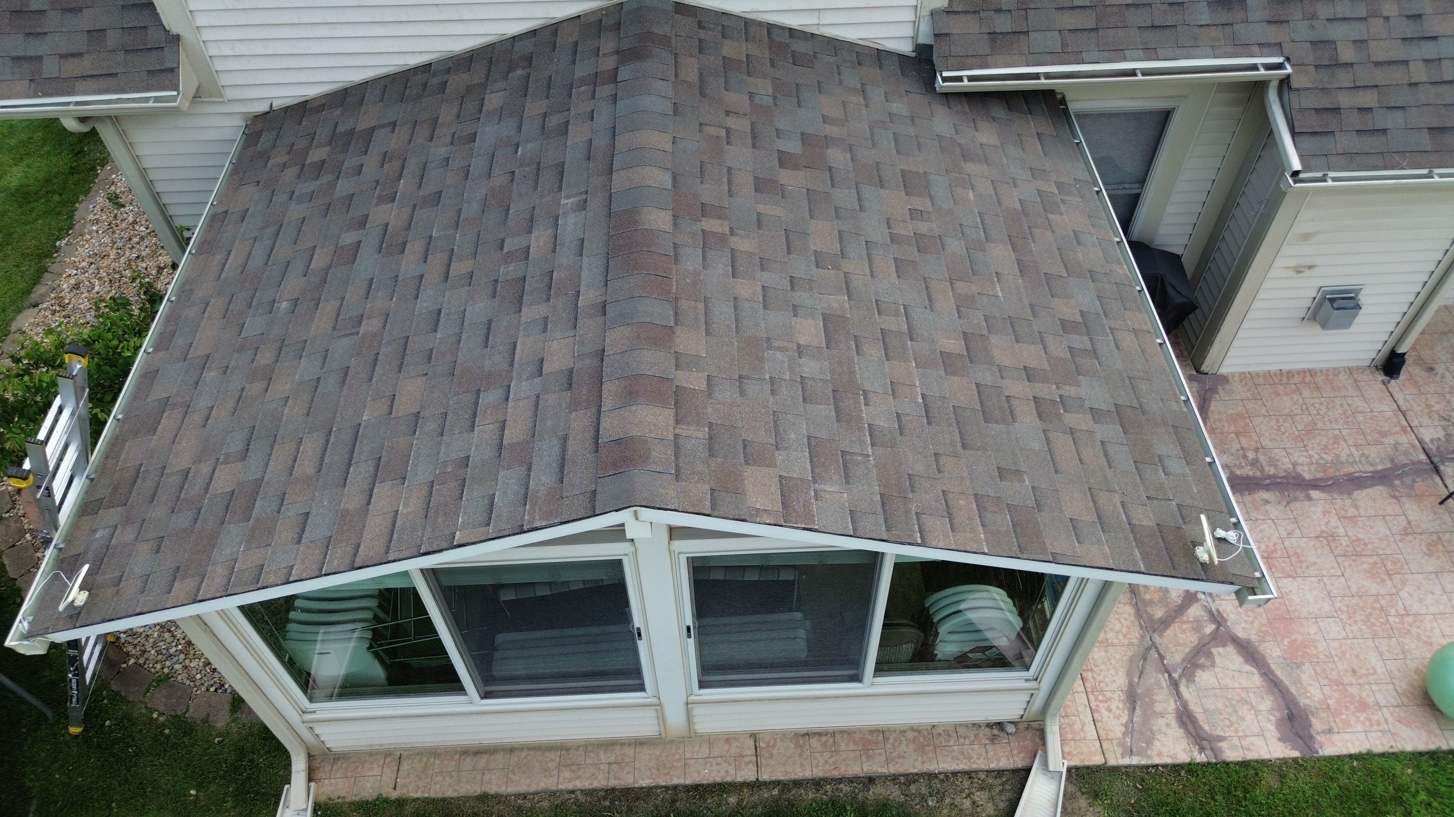 Project in Greenwood by Moss Roofing