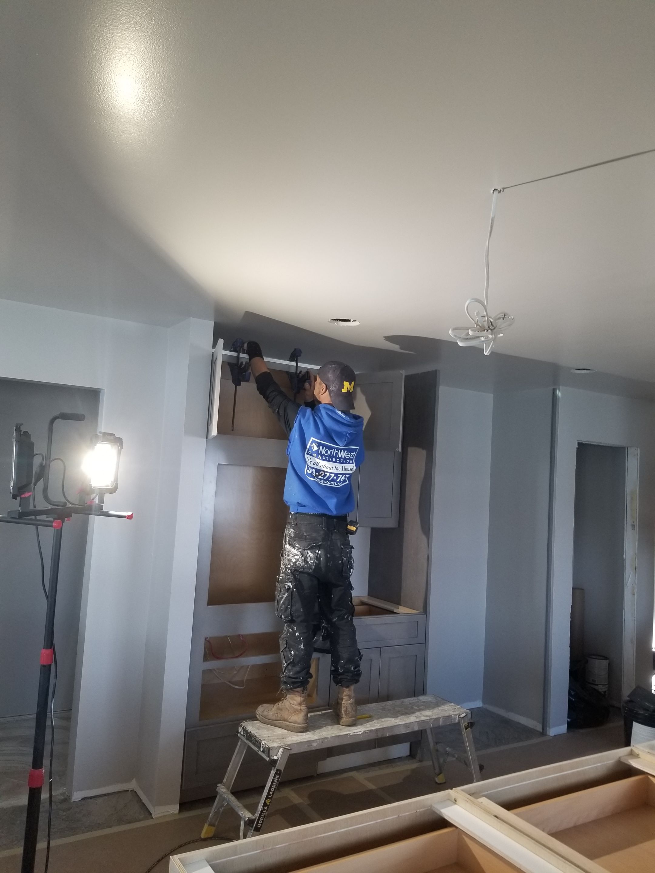 Complete House Interior Remodel by Northwest Construction 