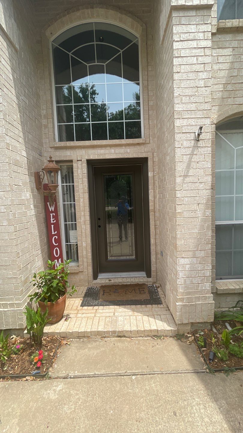 Full Exterior Remodel (Roofing, painting, Gutters) & Interior Damage Repair & Painting by First United Roofing & Construction