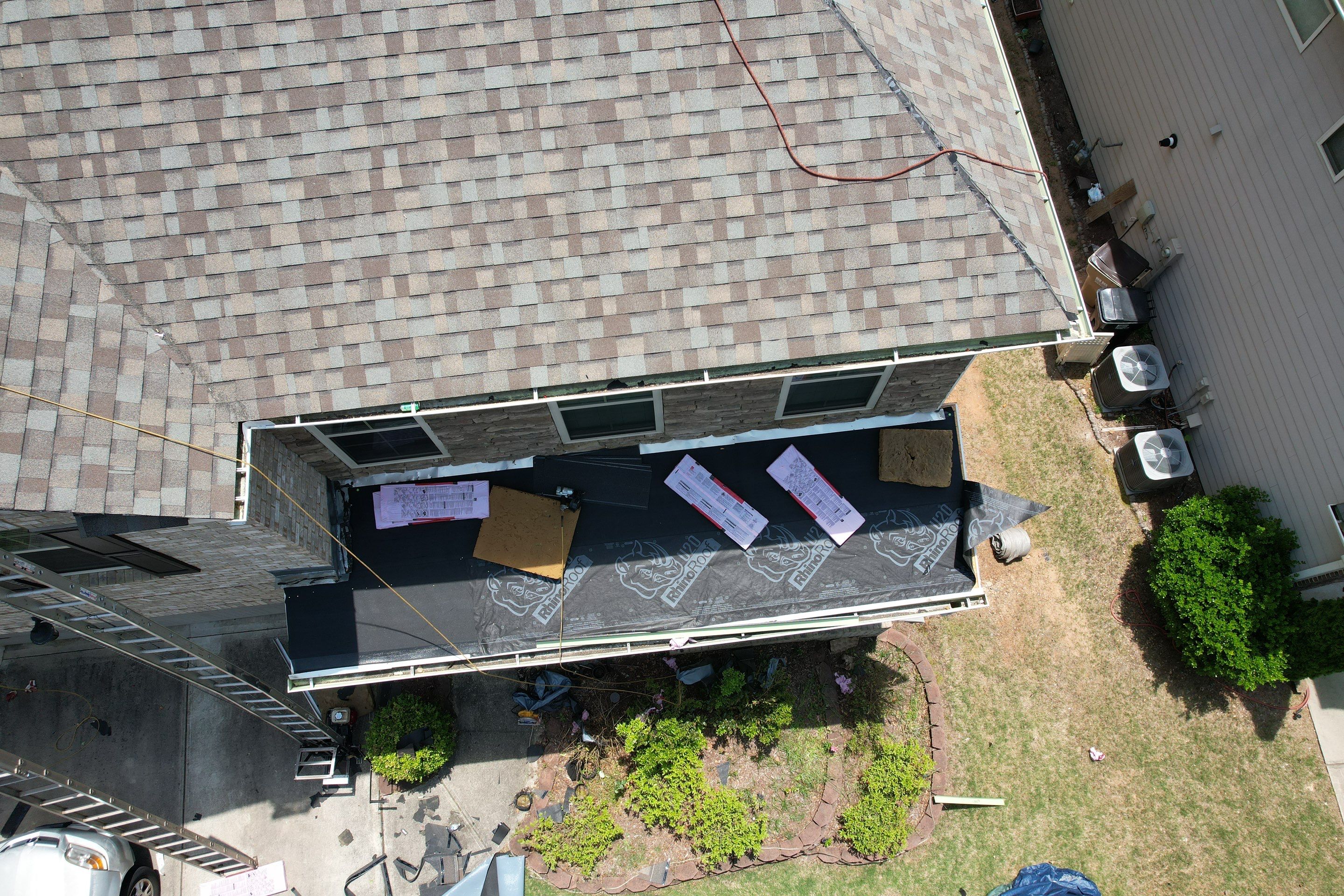Residential Roofing Installation using Owens Corning by Inspector Roofing and Restoration
