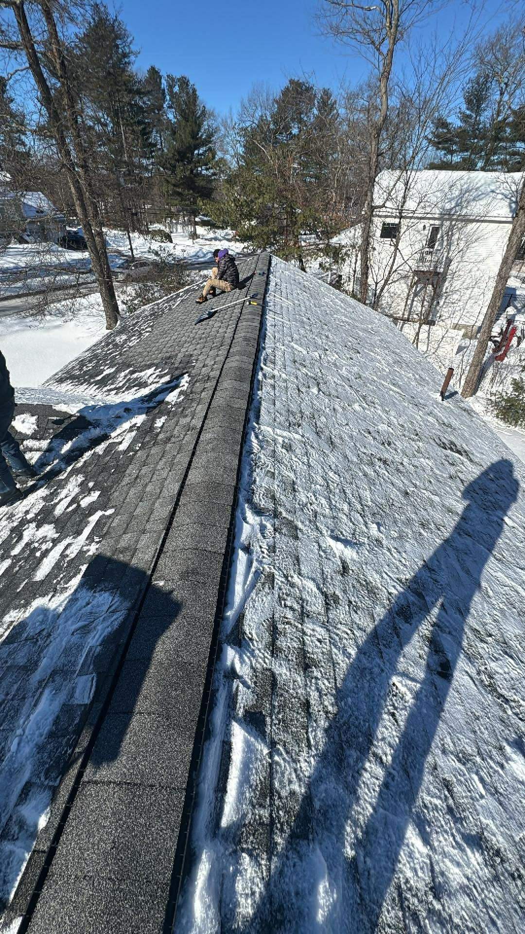 Ice Dam Removal & Snow Removal in Tewksbury, MA by Mighty Dog Roofing of Greater Middlesex County