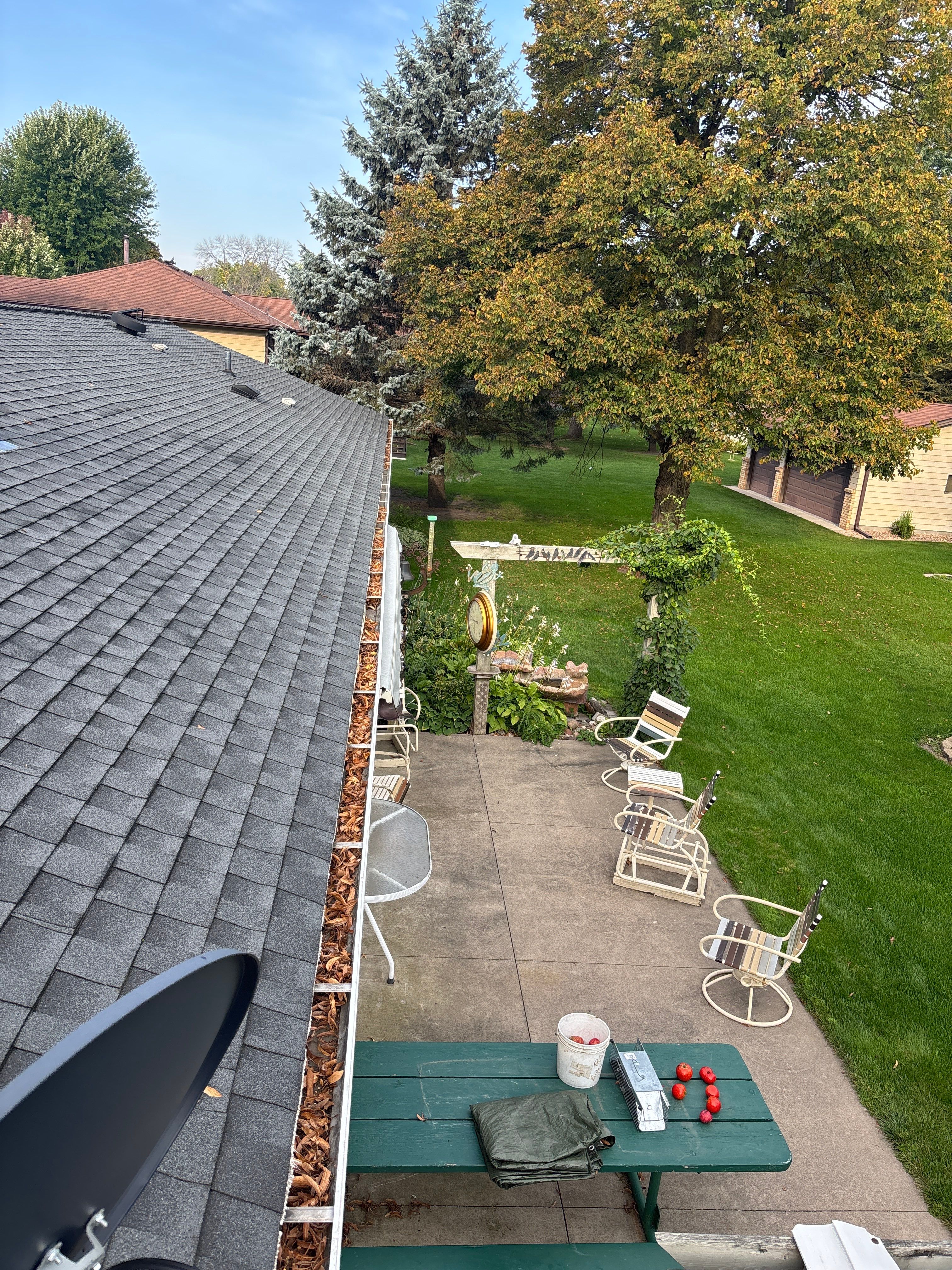 Gutter Cleaning and Leaf Blaster Pro Installation – Maple Plain, MN by Next Level Seamless Gutters / Exteriors Inc.
