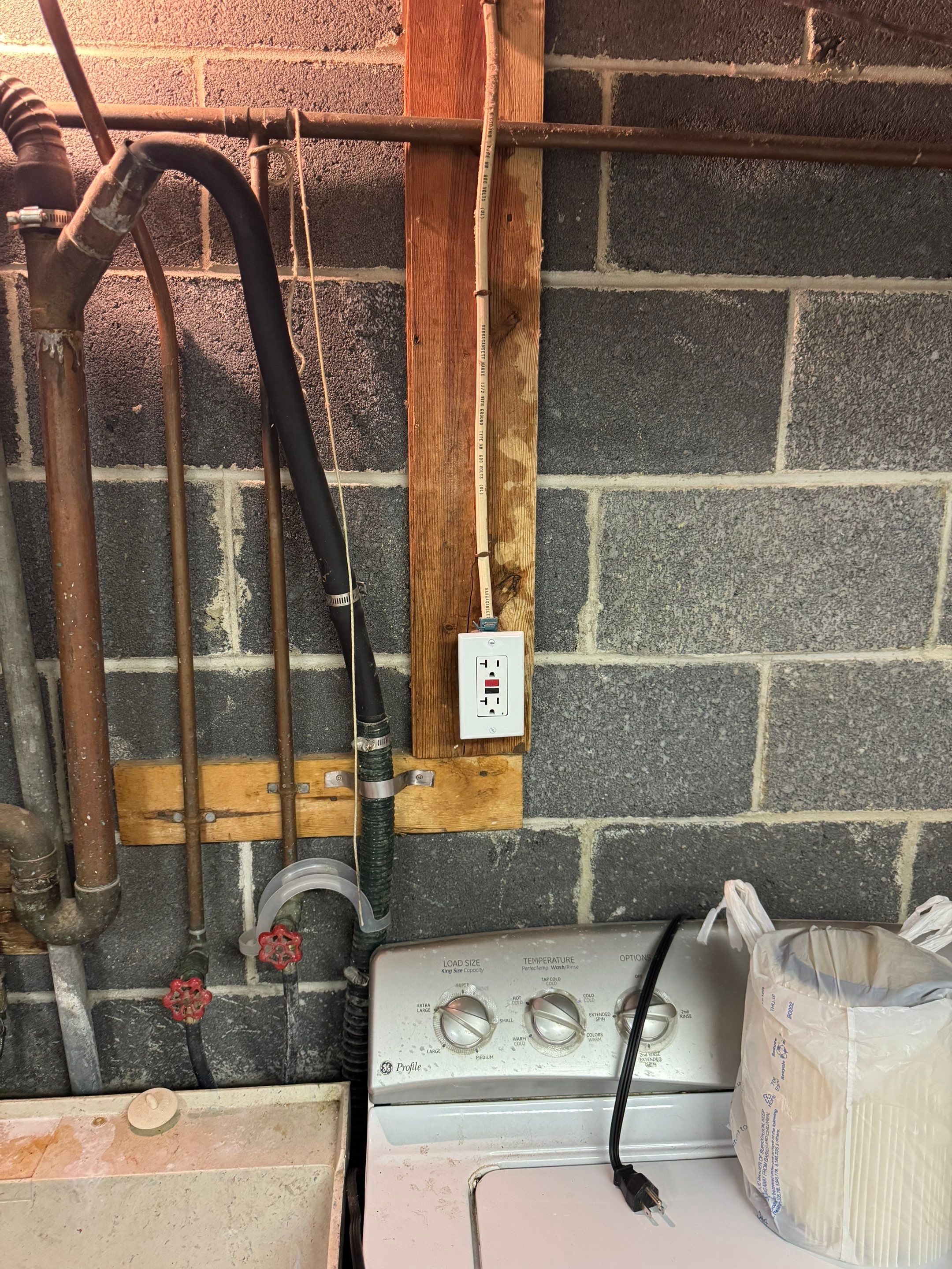 Plumbing updates, Door installation, electrical by AXR Inc