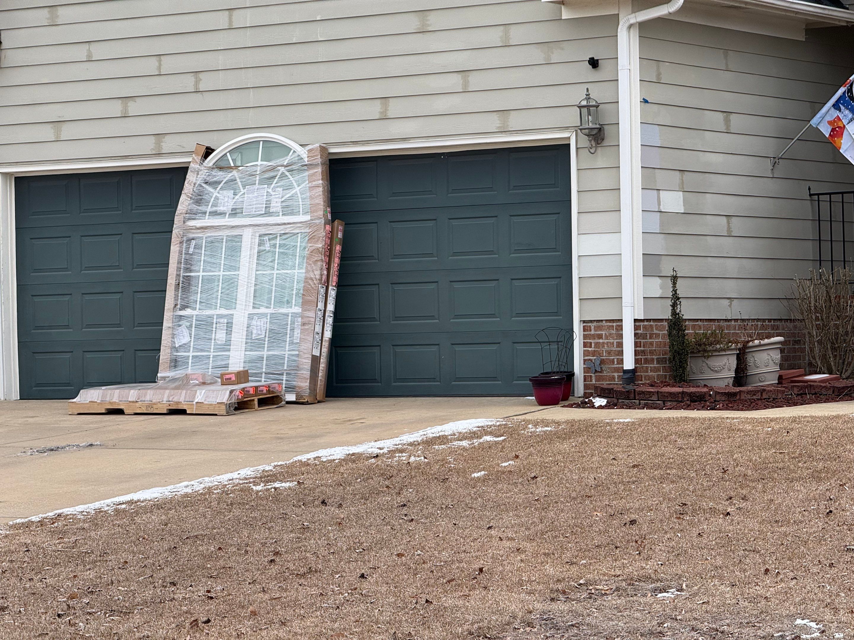 New windows and Exterior Paint by Karcher Roofing & Construction
