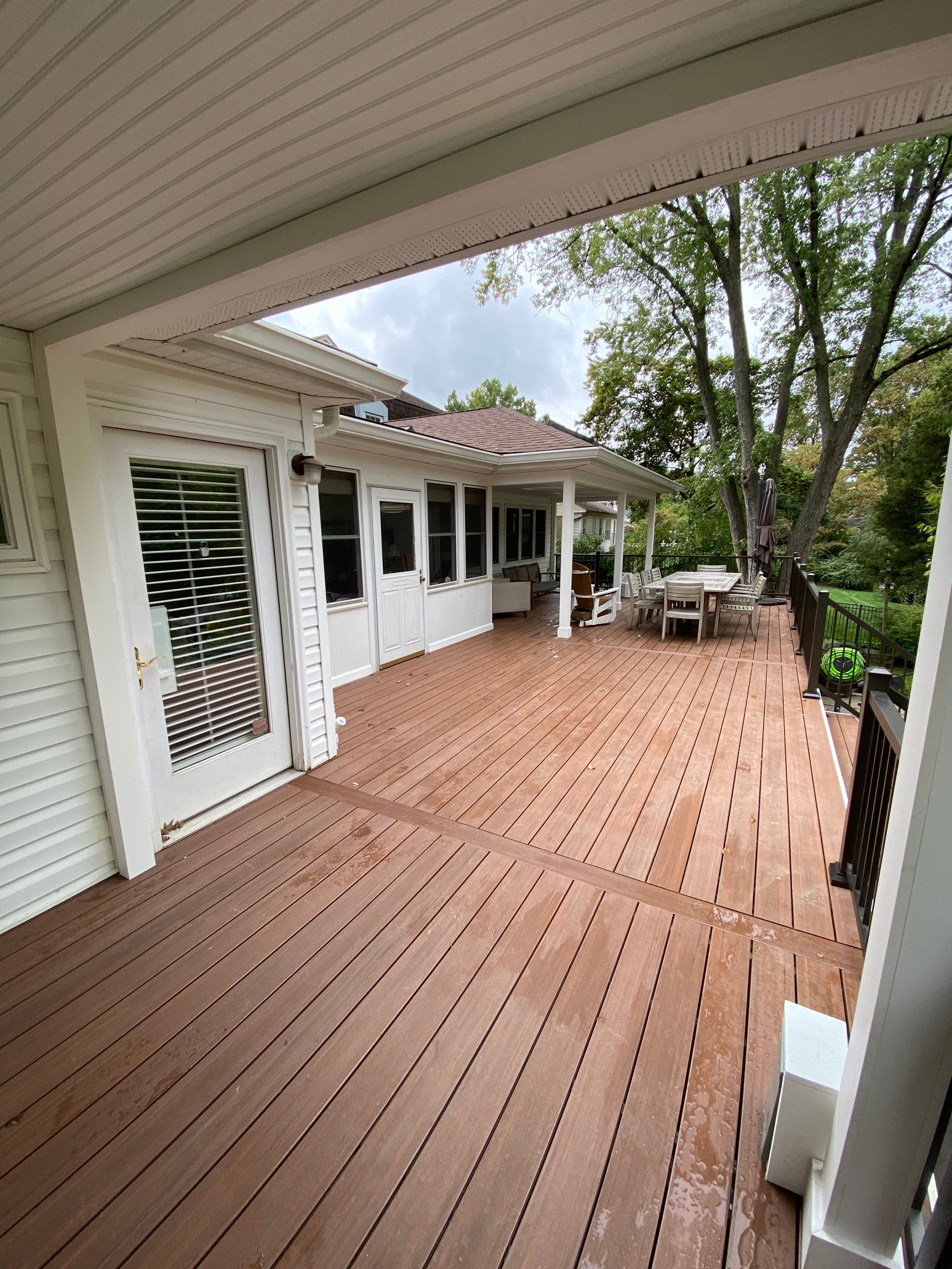 Deck Transformation using Timbertech & Azek by The Smet Companies, LLC
