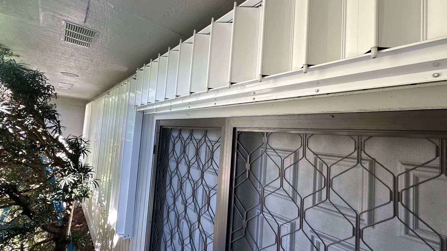 Hurricane Protection Using Accordions & Bahama Shutters by Smart Guard Shutters