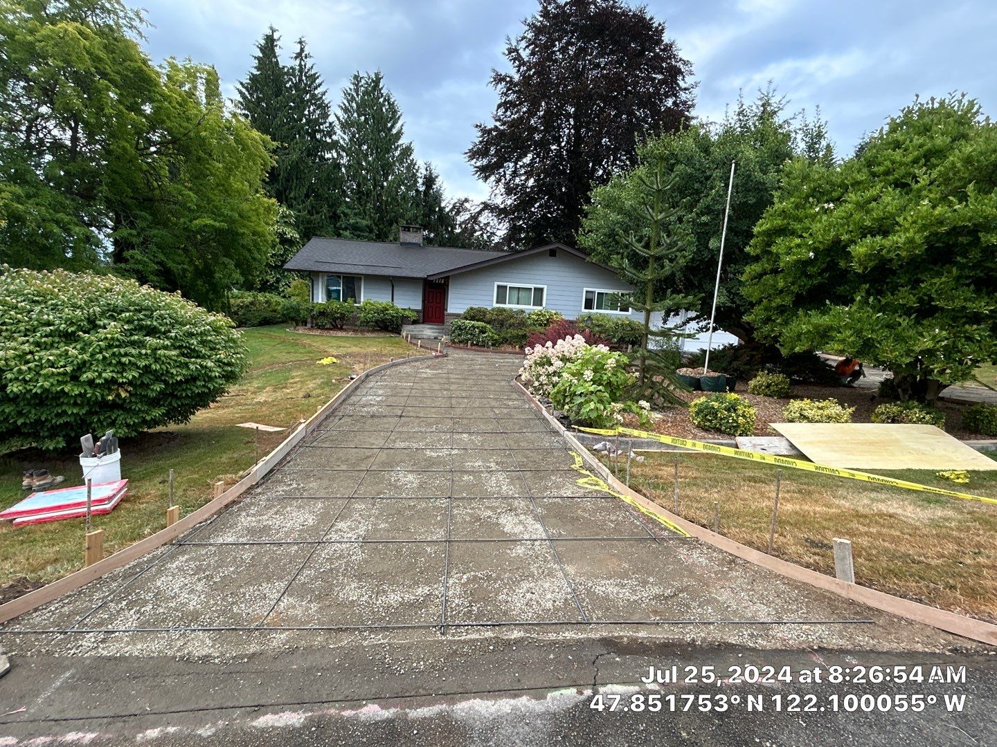 Rodd | Concrete Driveway Extentension by Jireh Asphalt & Concrete Inc 