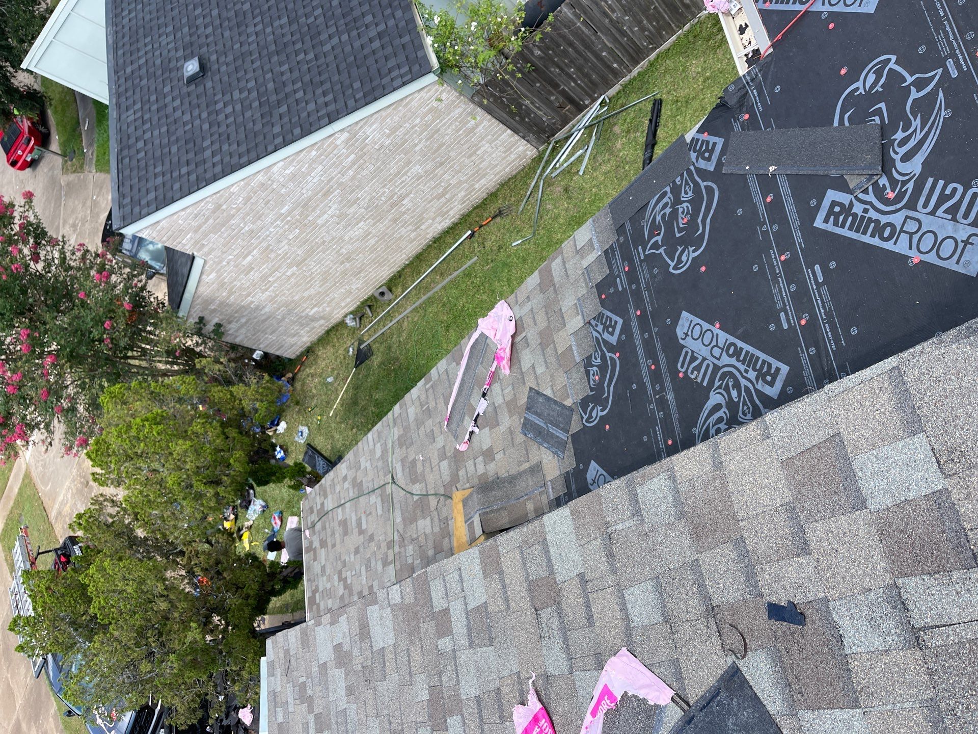 Residential Roofing Installation using Owen's Corning Duration (Lifetime) Shingles by Roof Repair Company