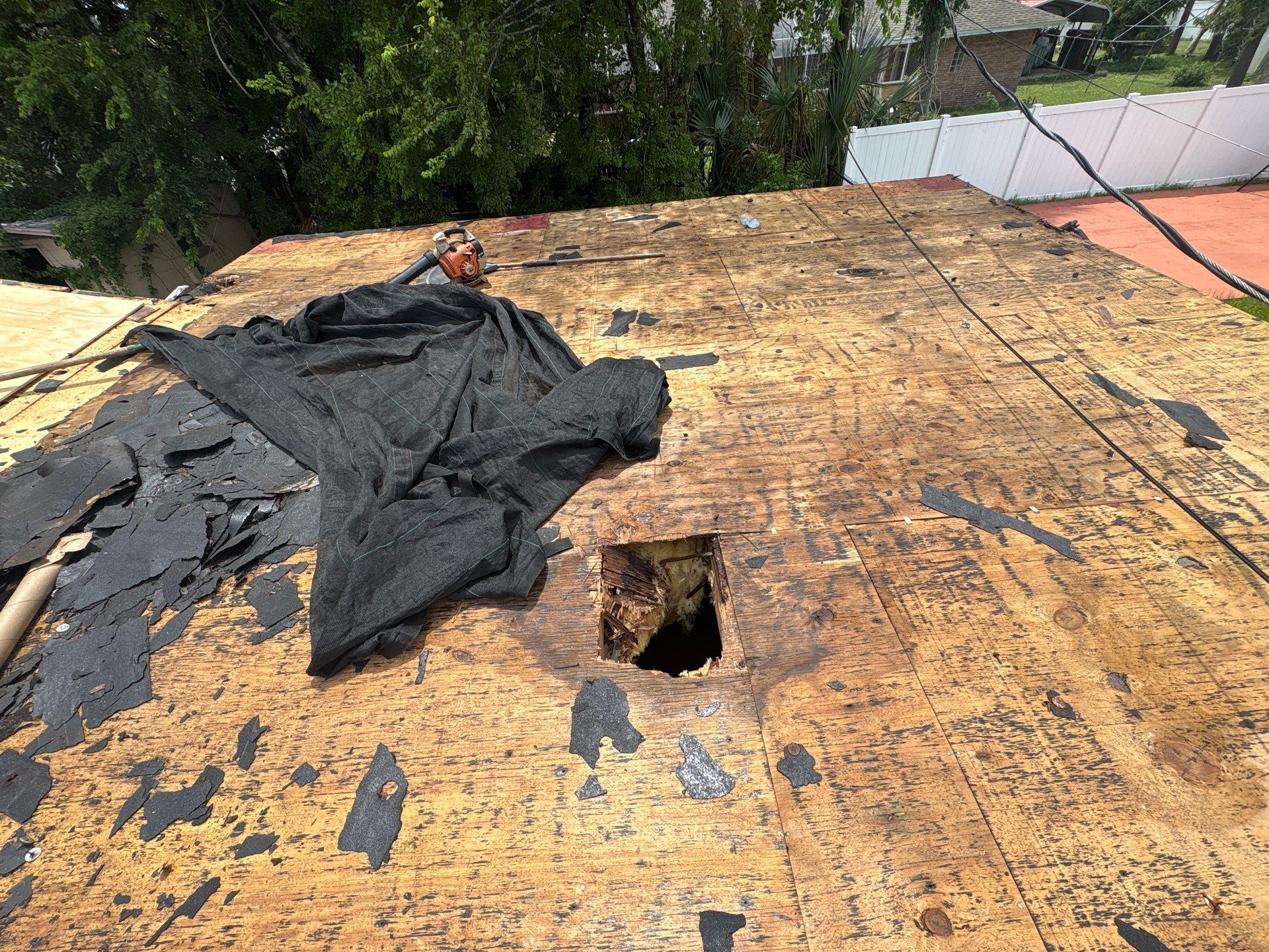 Residential Roof Replacement With Pinnacle Shingles in Daytona Beach by Pinnacle Roofing Group