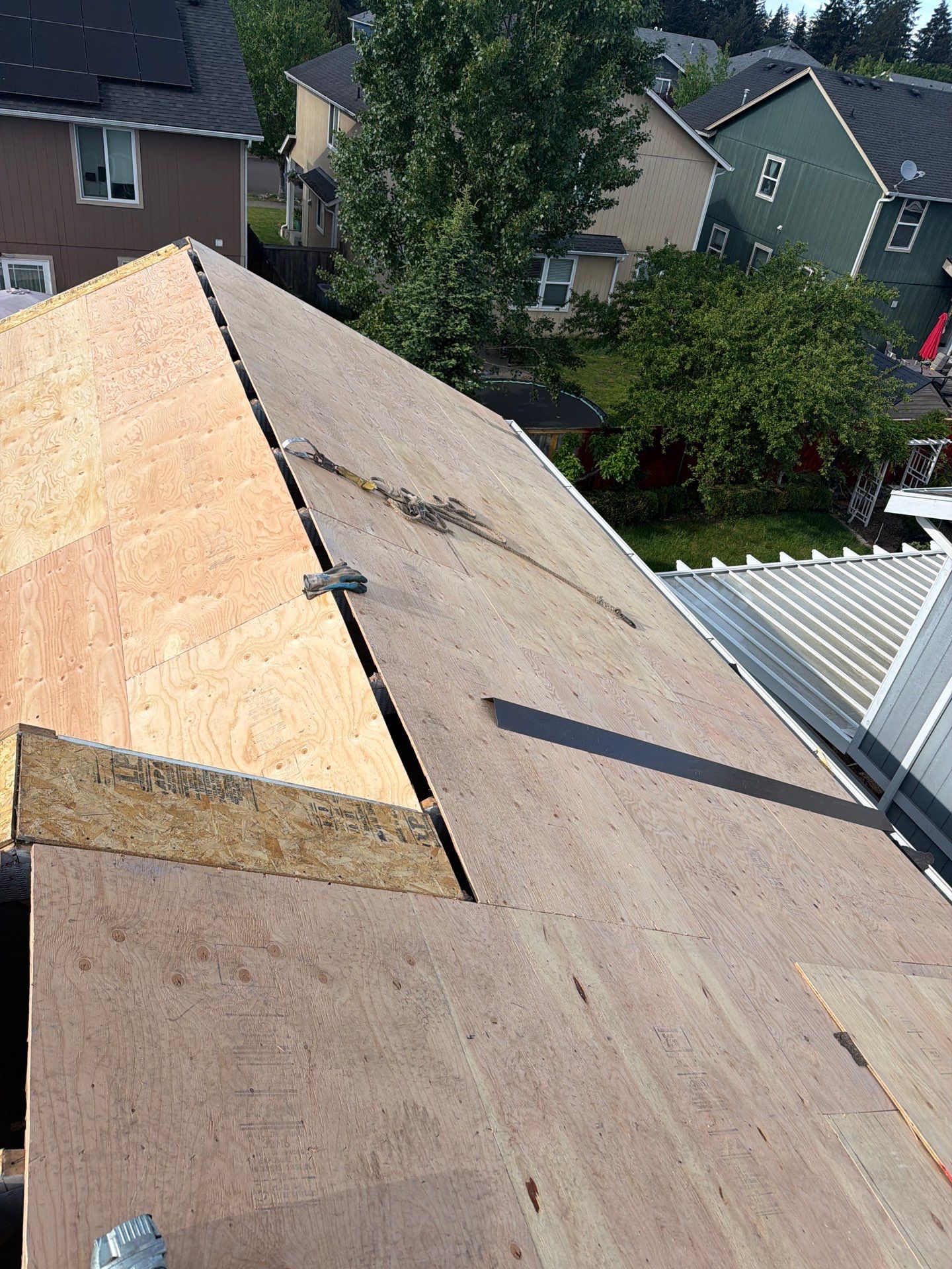 Residential Roofing Installation using GAF HDZ Shingles by Roofing Formula LLC