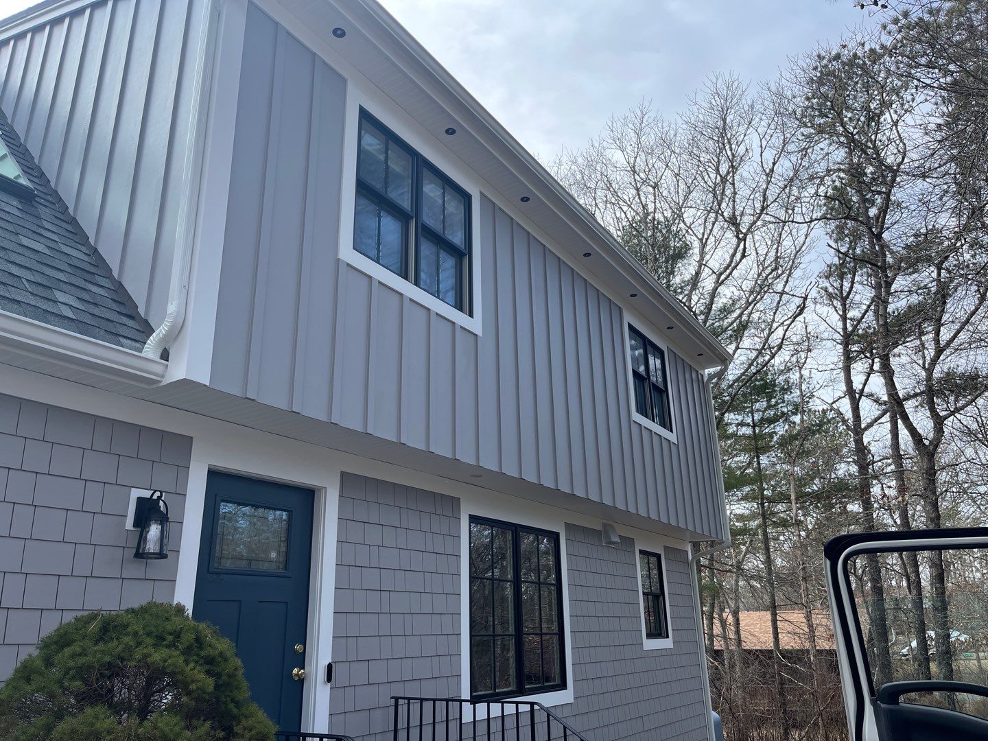 Gutter Installation using 5" K-Style Aluminum Gutter in Plymouth, MA by Gutter Pro Enterprises