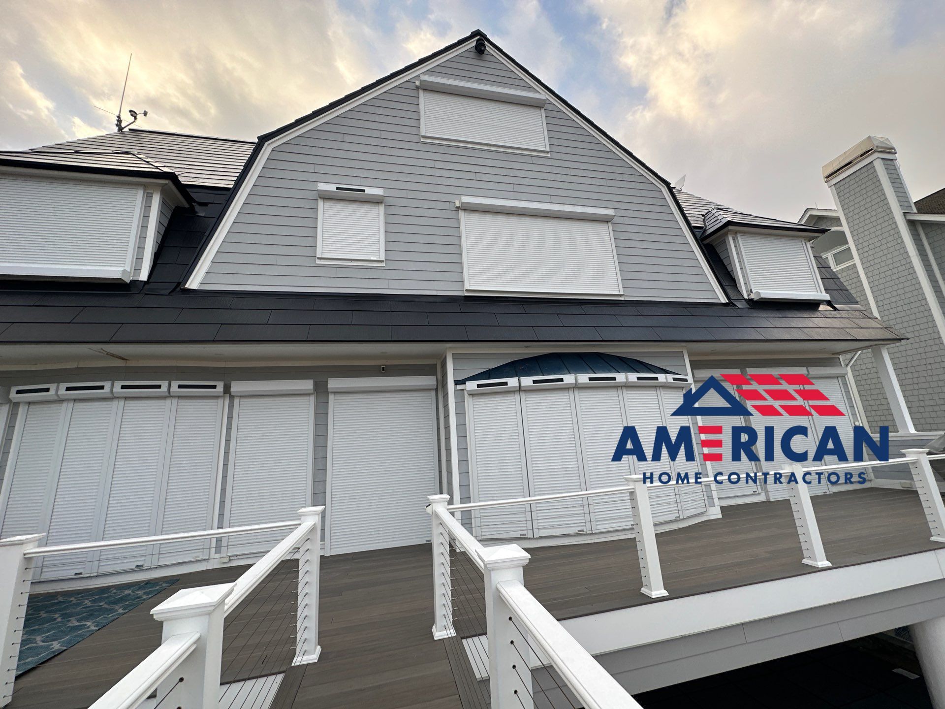 World's Steepest Tesla Solar Roof! by American Home Contractors