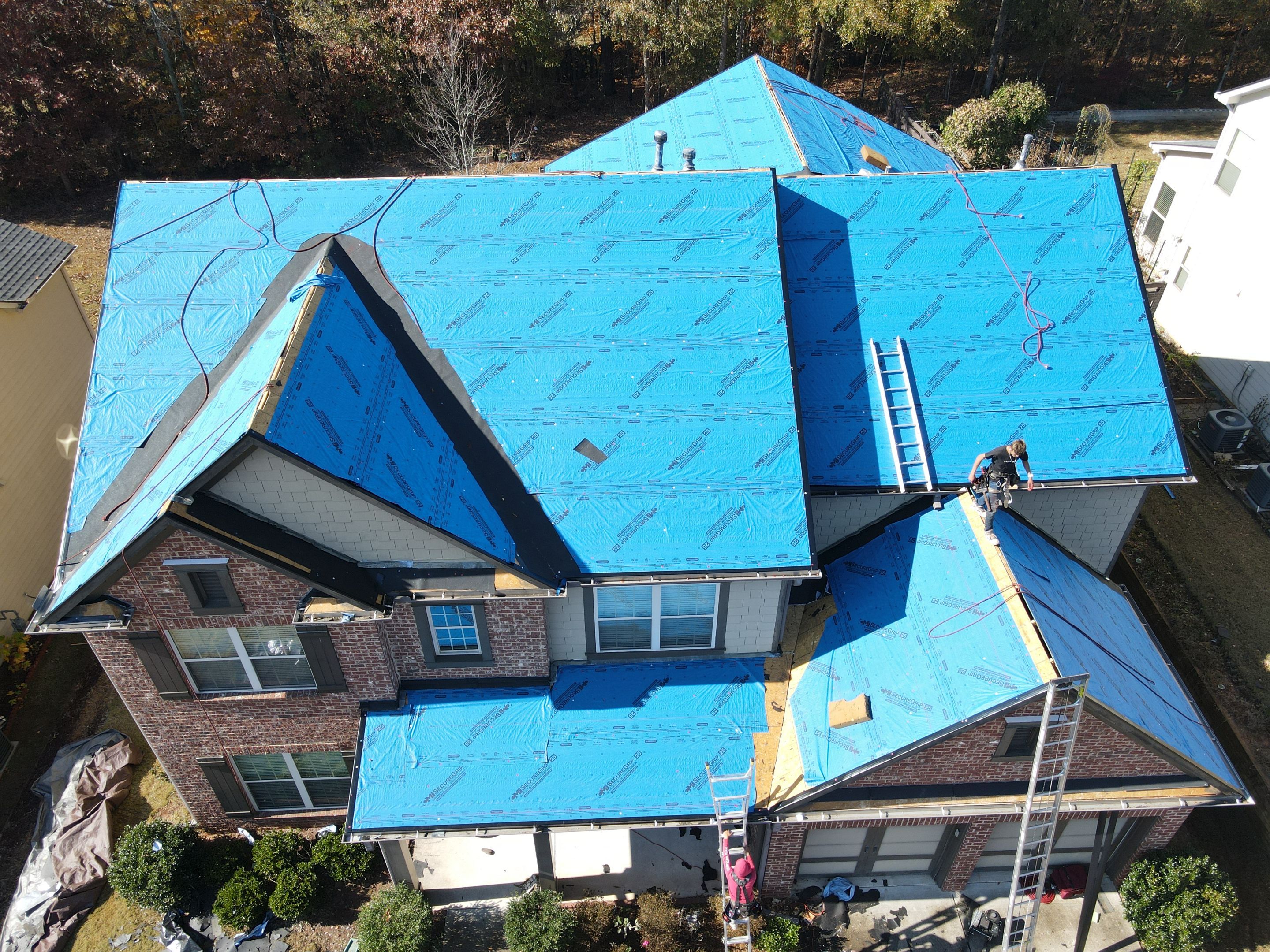 Residential Roofing Installation using Owens Corning by Inspector Roofing and Restoration