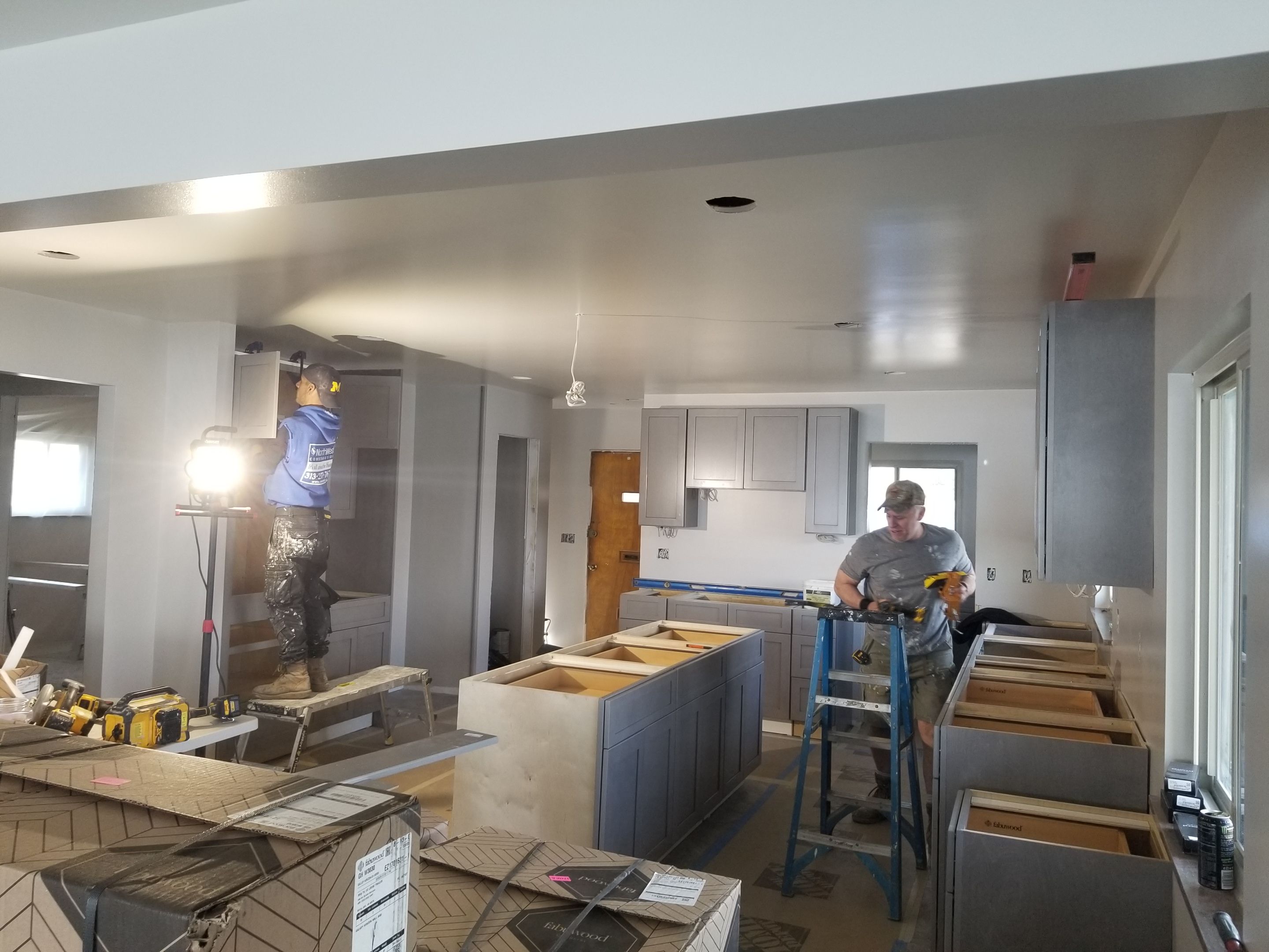 Complete House Interior Remodel by Northwest Construction 