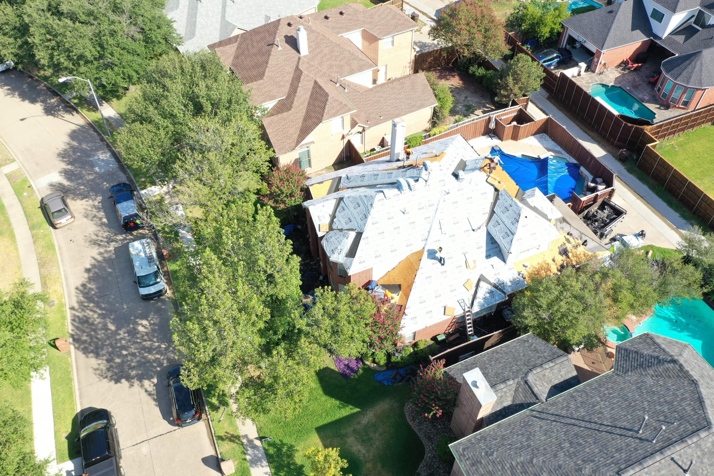 Residential Roofing Installation using IKO Dysnasty Class3 Summit Gray by Eminent Roofing & Auto Hail Repair