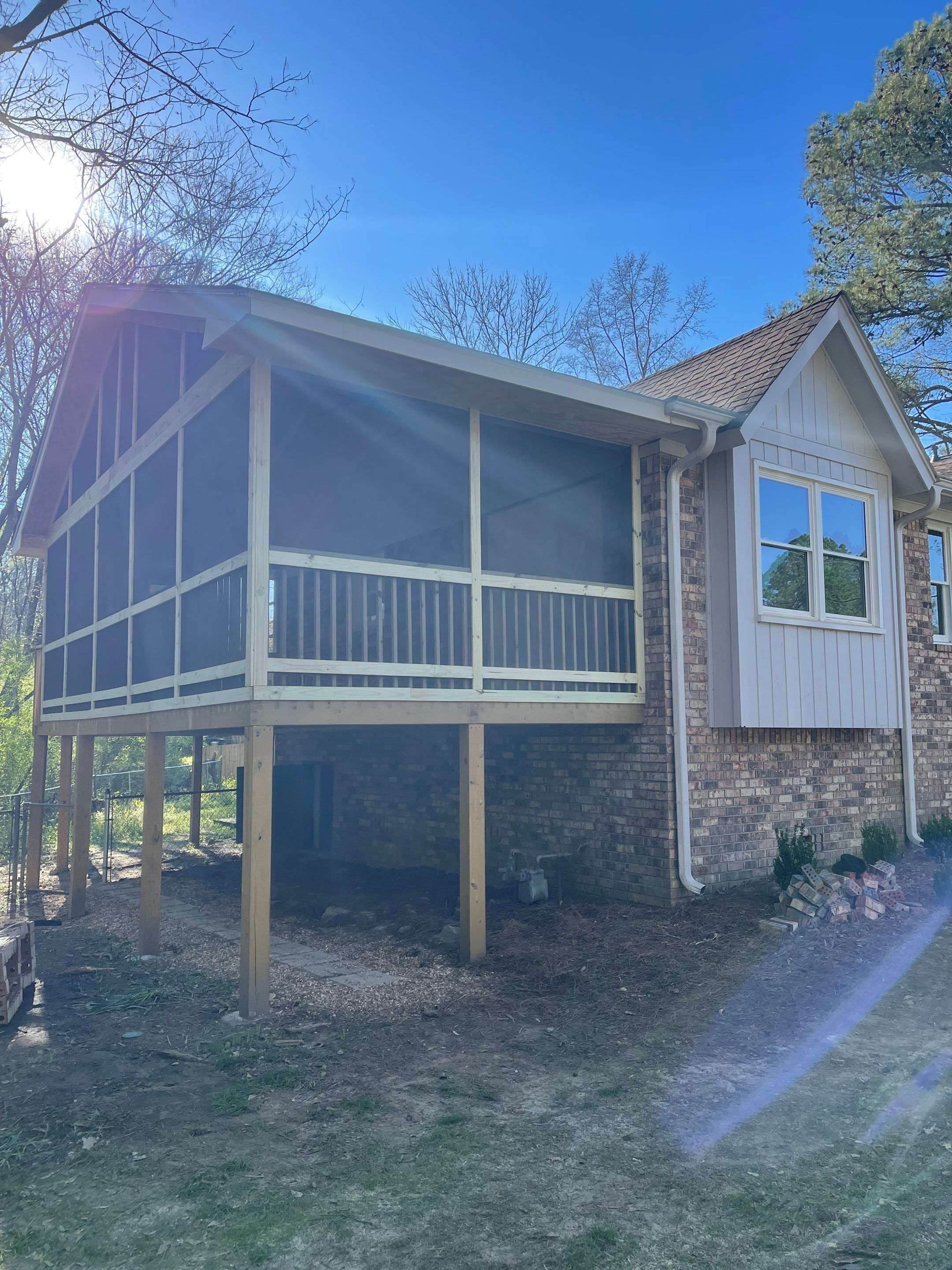 Mountain Brook - Covered Porch by Pillar and Pine