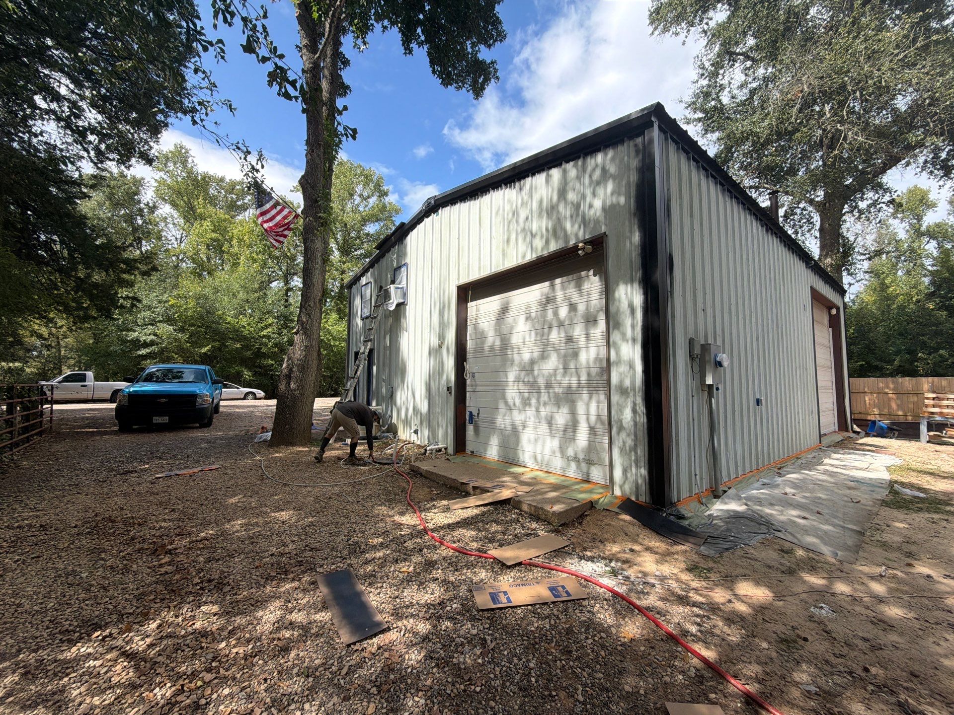 From Dingy Off-White to Bold & Modern! | Ben Wheeler, TX Exterior Repaint Quality Coats Painting by Quality Coats Painting