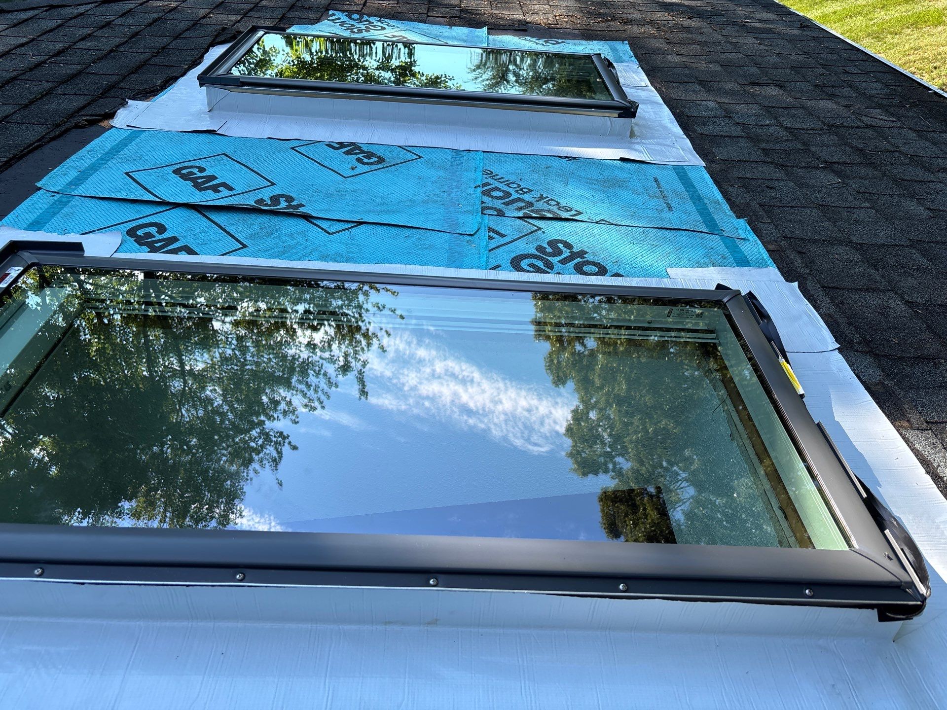 New Velux Skylights in Windsor, CT by DiGiorgi by DiGiorgi Roofing and Siding Inc