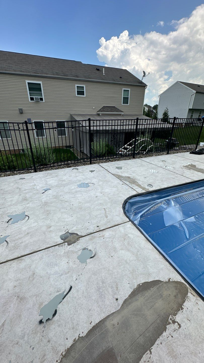 Oxford Pool Deck Project in Baden by Floors in a Day, Inc