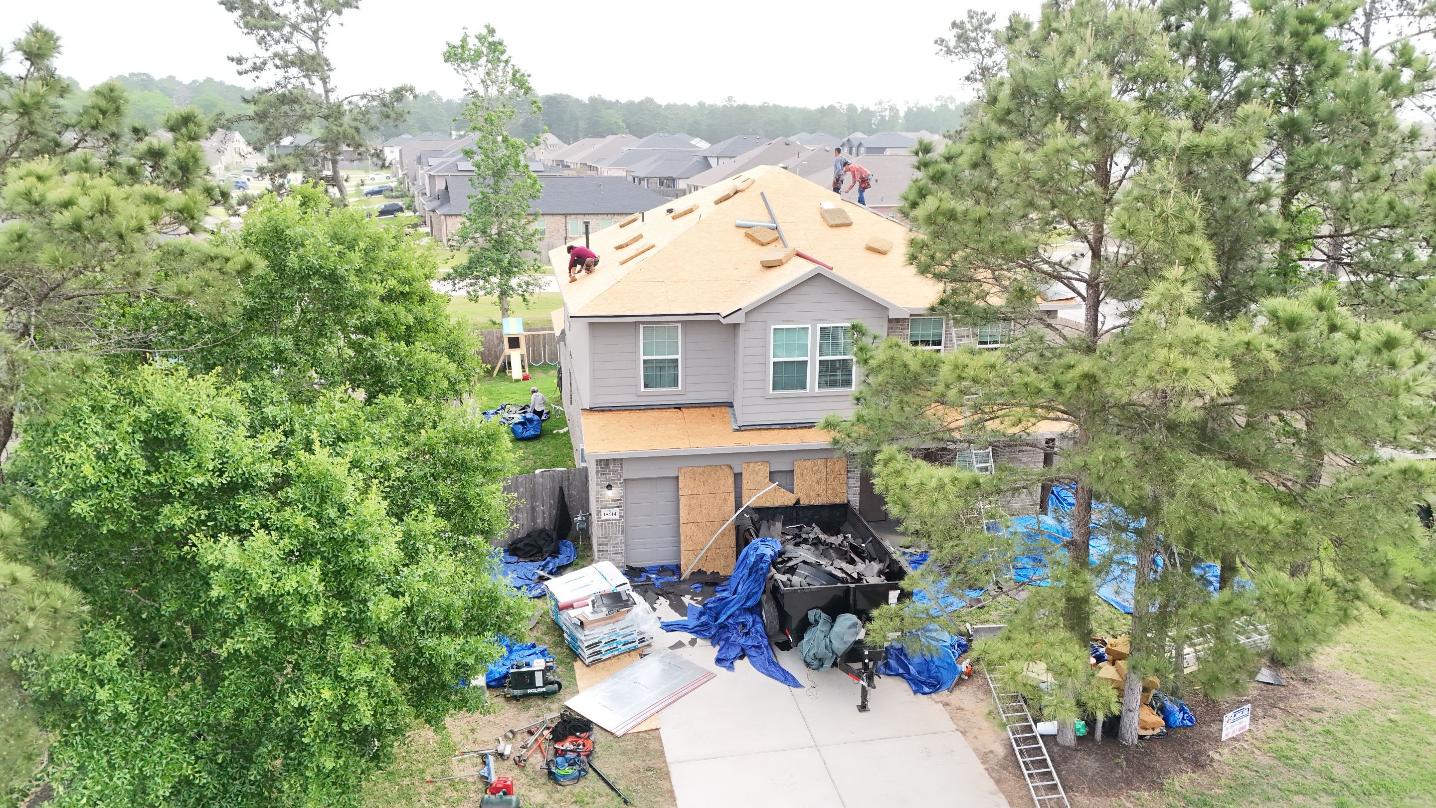 Project in Magnolia, Texas by Roof Top Innovations 