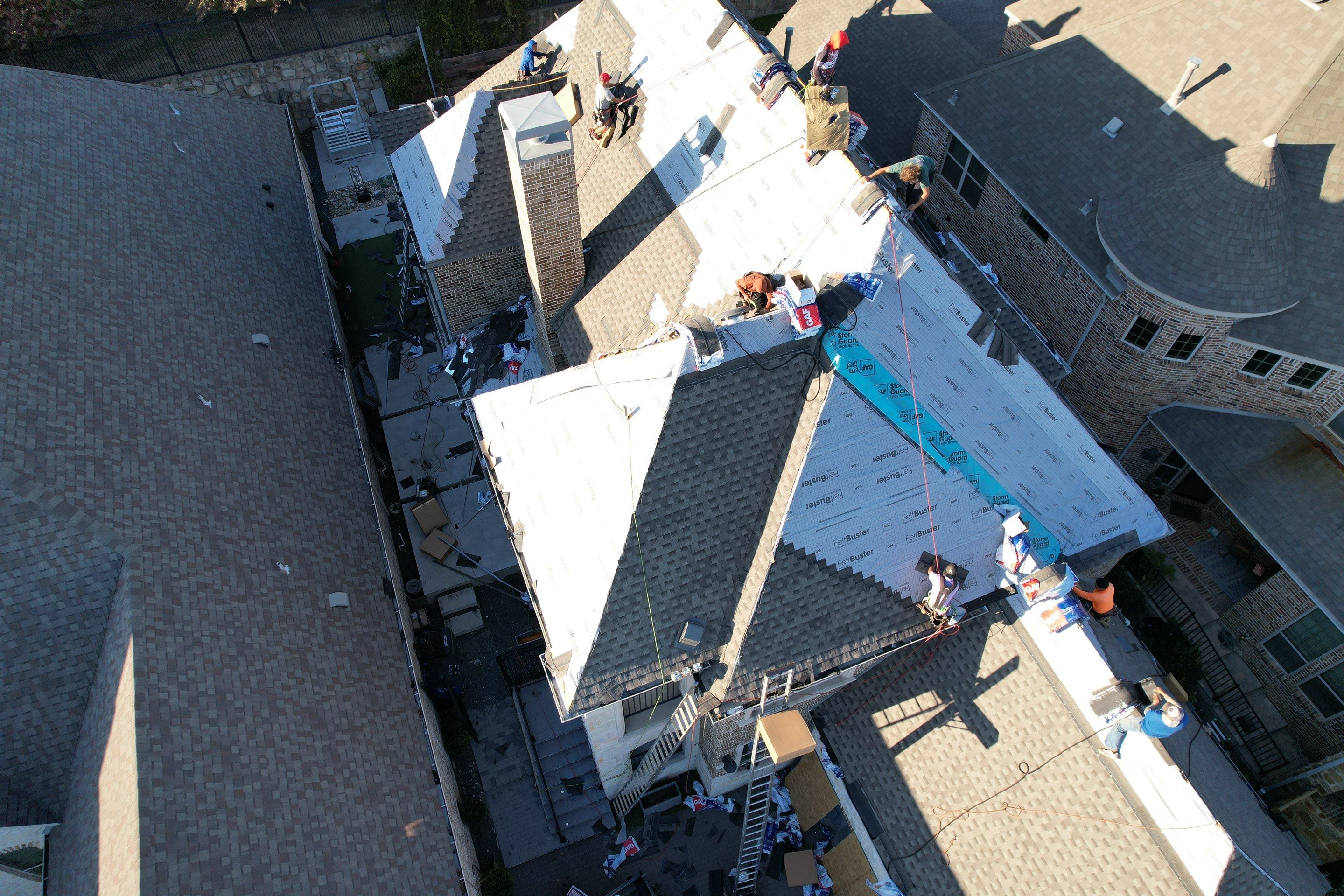 Project in Lewisville  by Zeus Exteriors