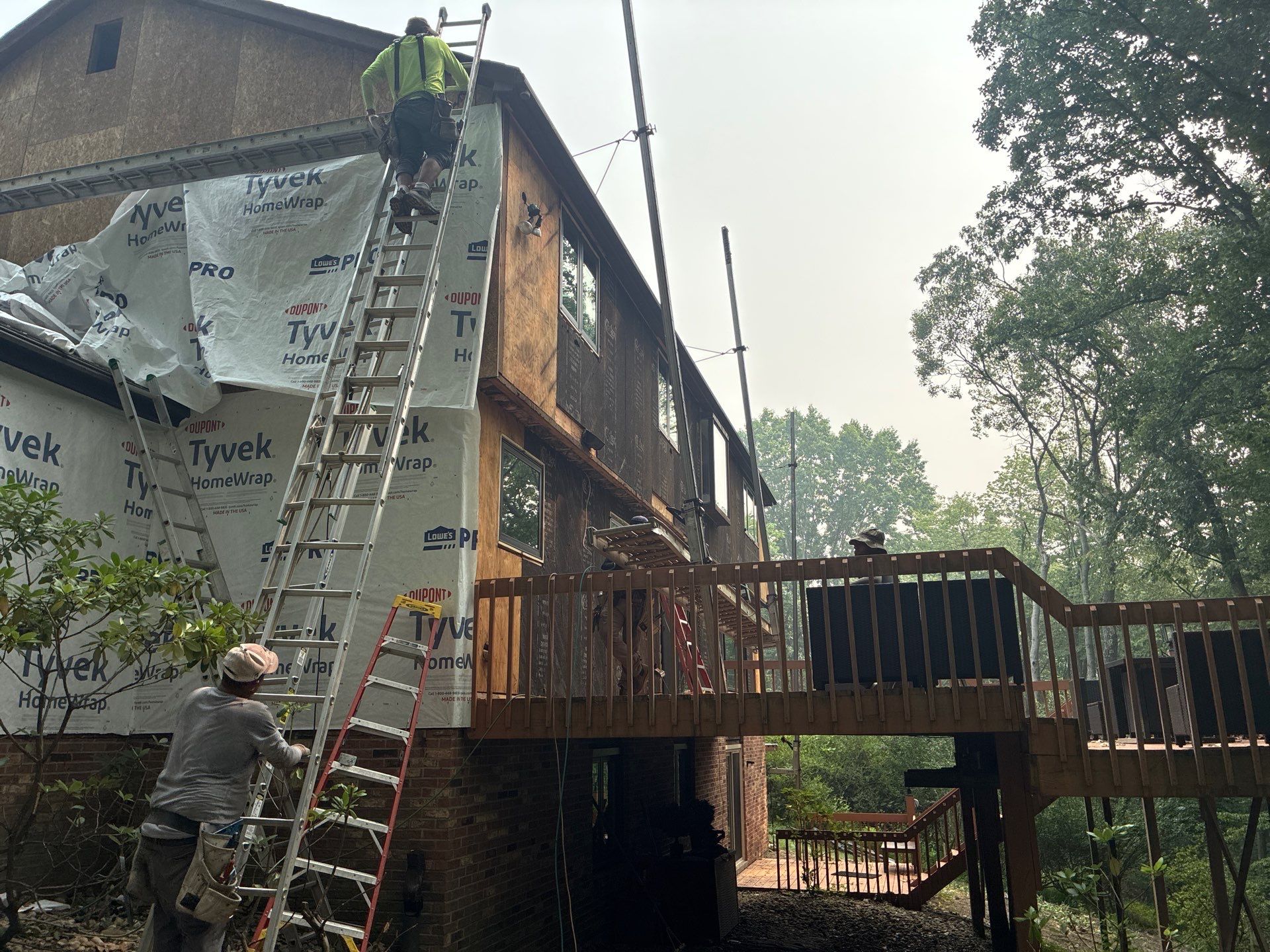 James Hardie Board and Batten Midnight Black Renovation in Wexford by Ideal Siding Pittsburgh