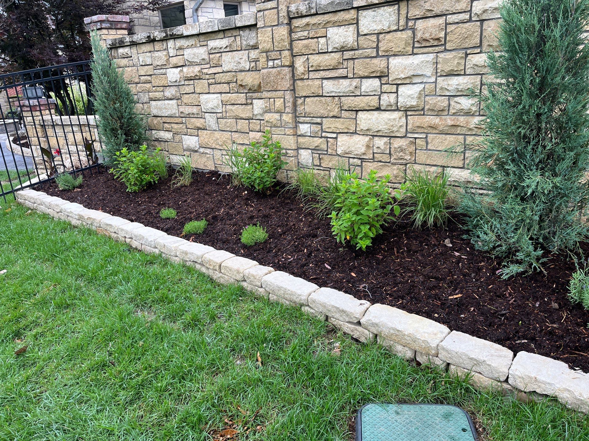 Project in Wichita by Four Star Lawn Care
