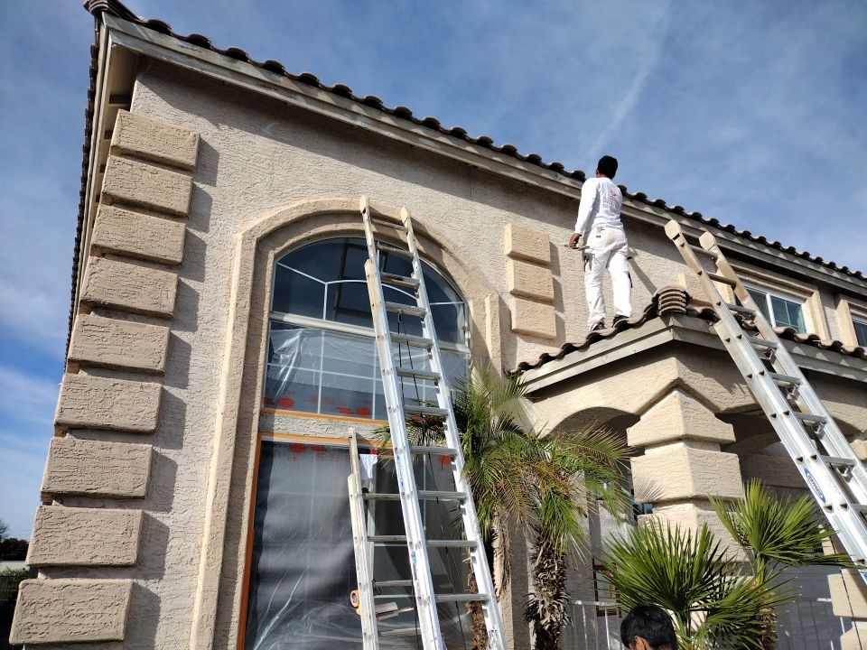Exterior Painting using Dunn-Edwards EVERSHIELD®  by Crash of Rhinos Painting & Garage Floors