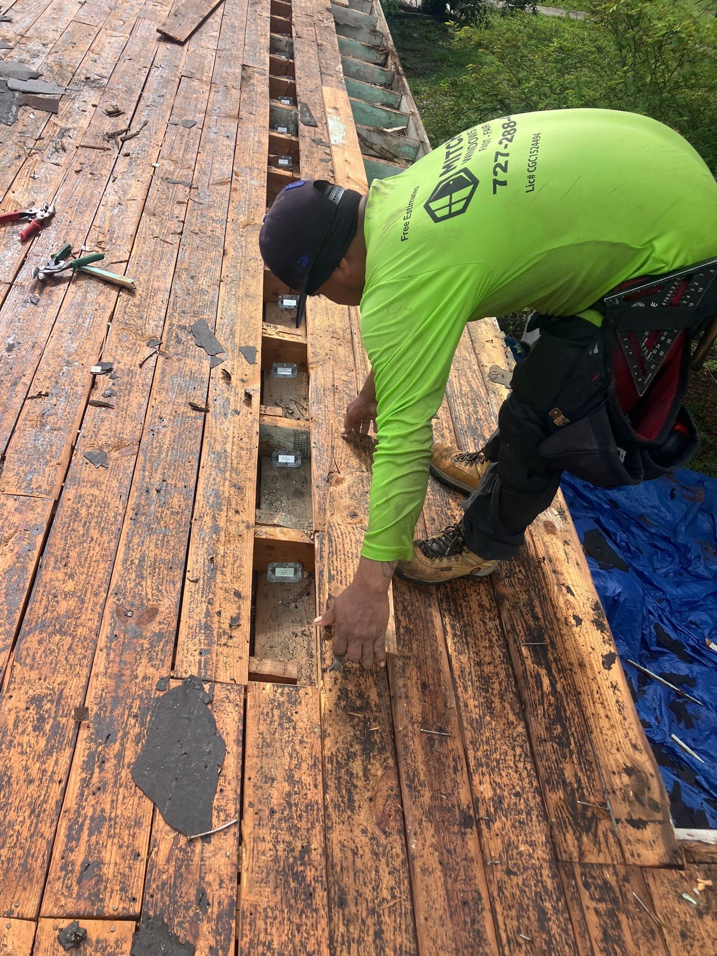 Project in St. Petersburg 33713 by Mitchell Roofing Company LLC