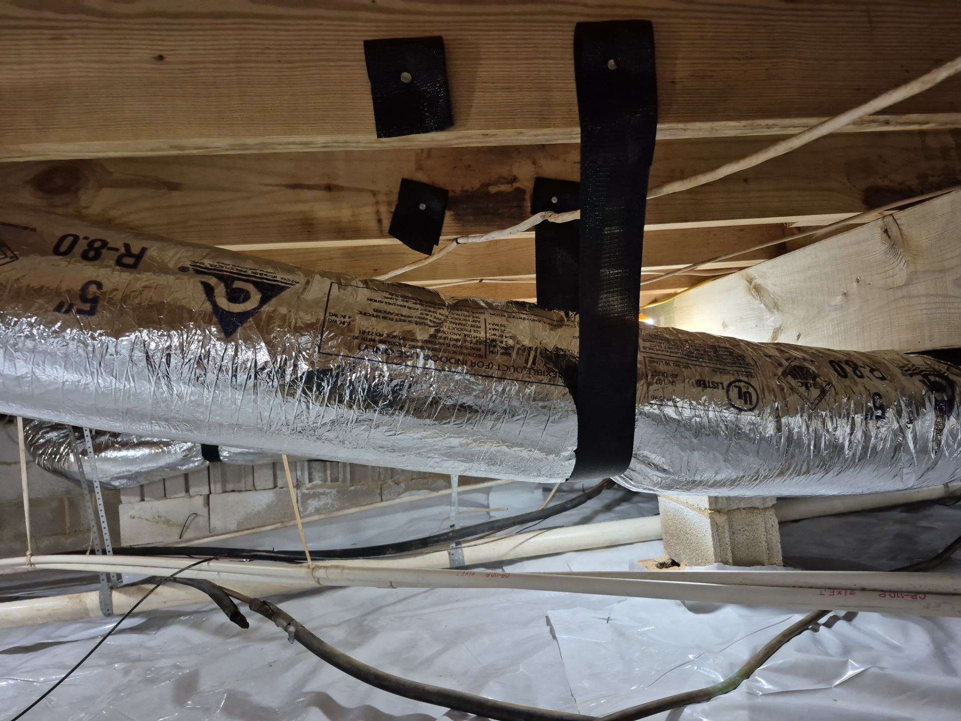 Project in Williamsburg by Patriot Crawl Space Repairs