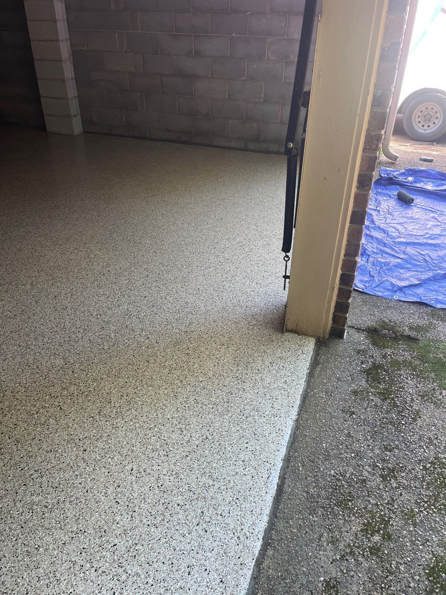 Garage Floor Coating using Shoreline by My Garage Floor Guys