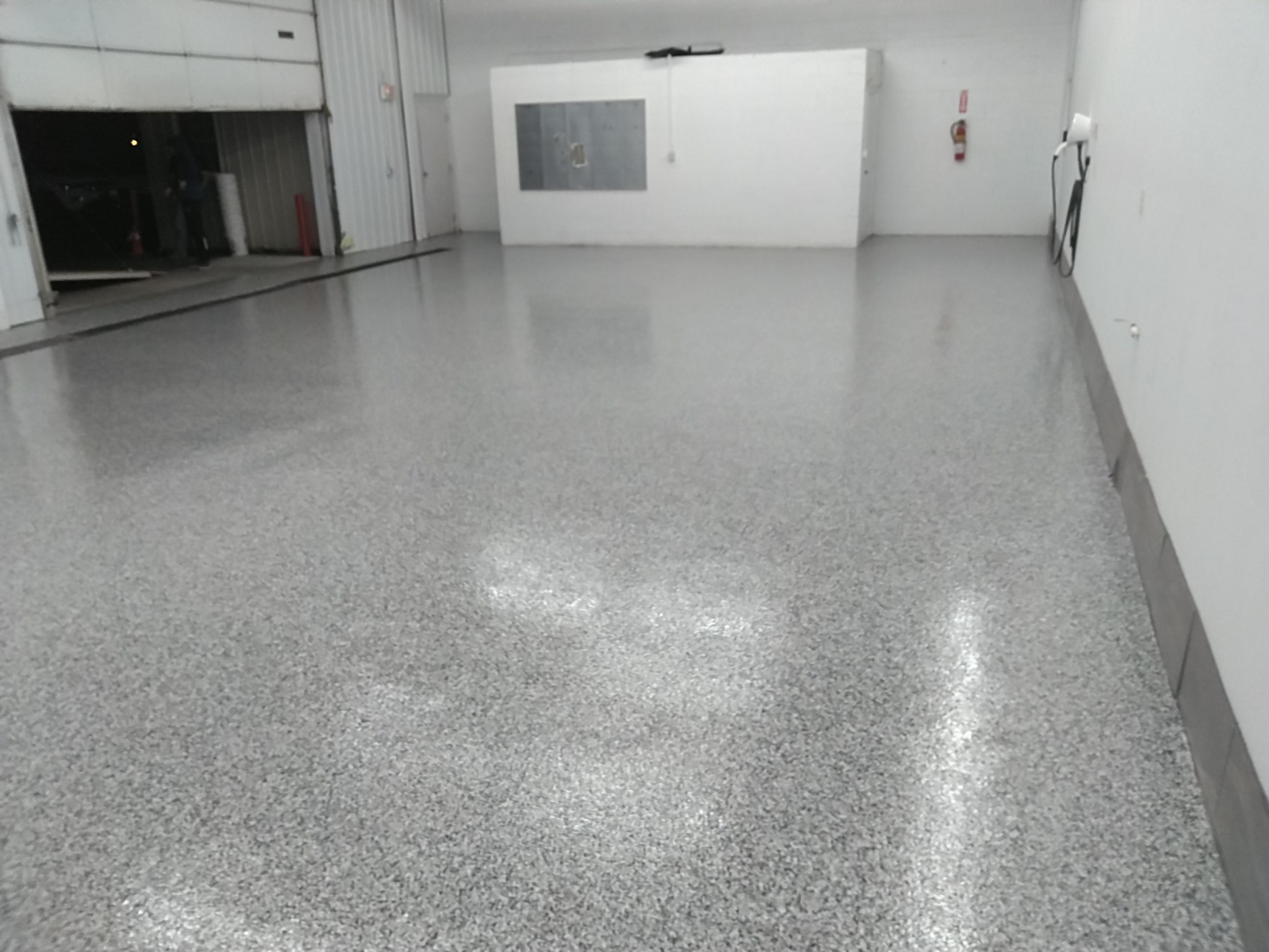 Commerical  using Domino by Fantastic Floors by Miller Custom Exteriors 
