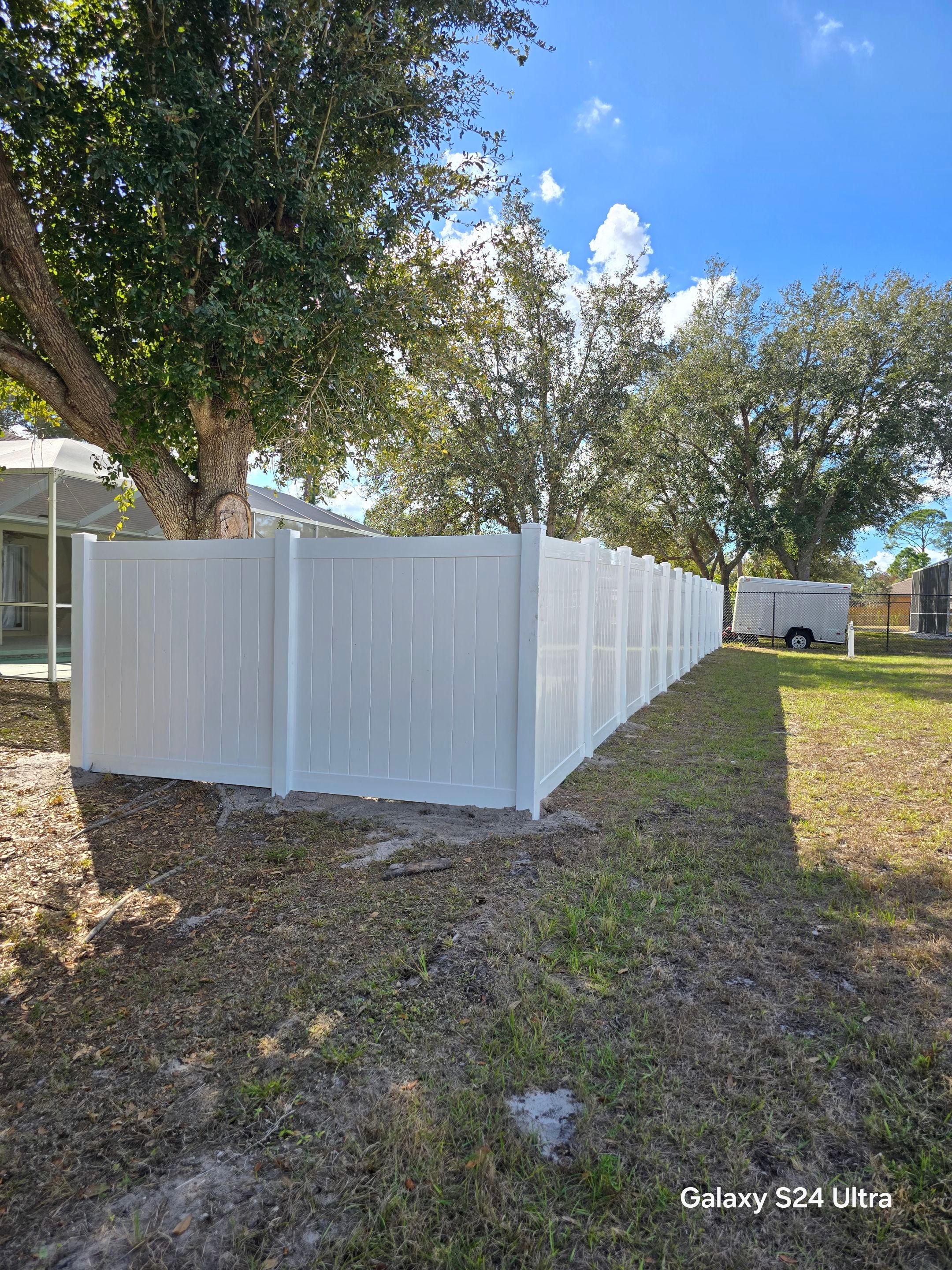 Vinyl Install in North Port by True Fence LLC