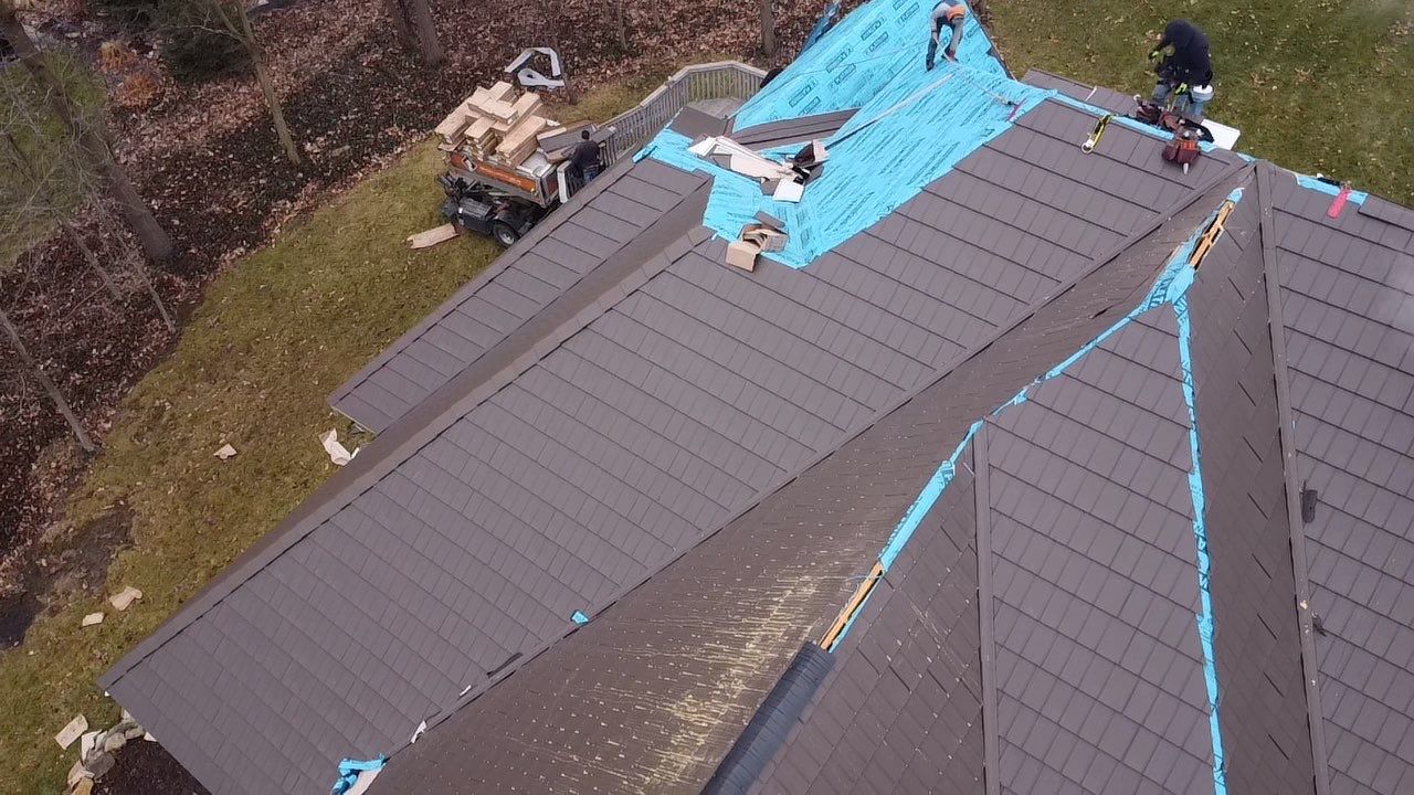 HOA-Approved Metal Shake Roof After Hail Damage – Fort Wayne, IN by 4Ever Metal Roofing
