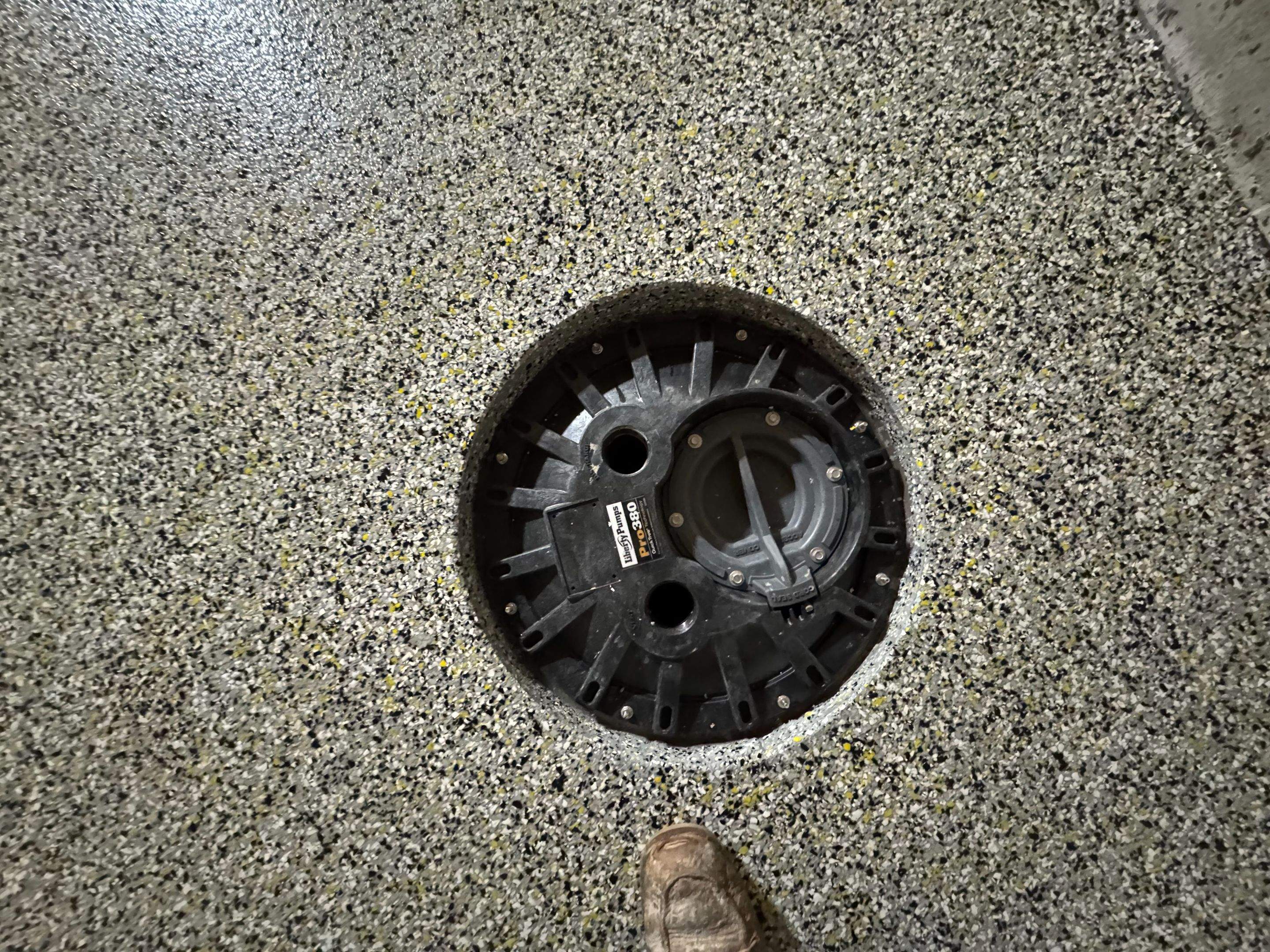 Custom Patio Overlay patios, Custom Flake Garage and Basement by Endure Concrete Coatings