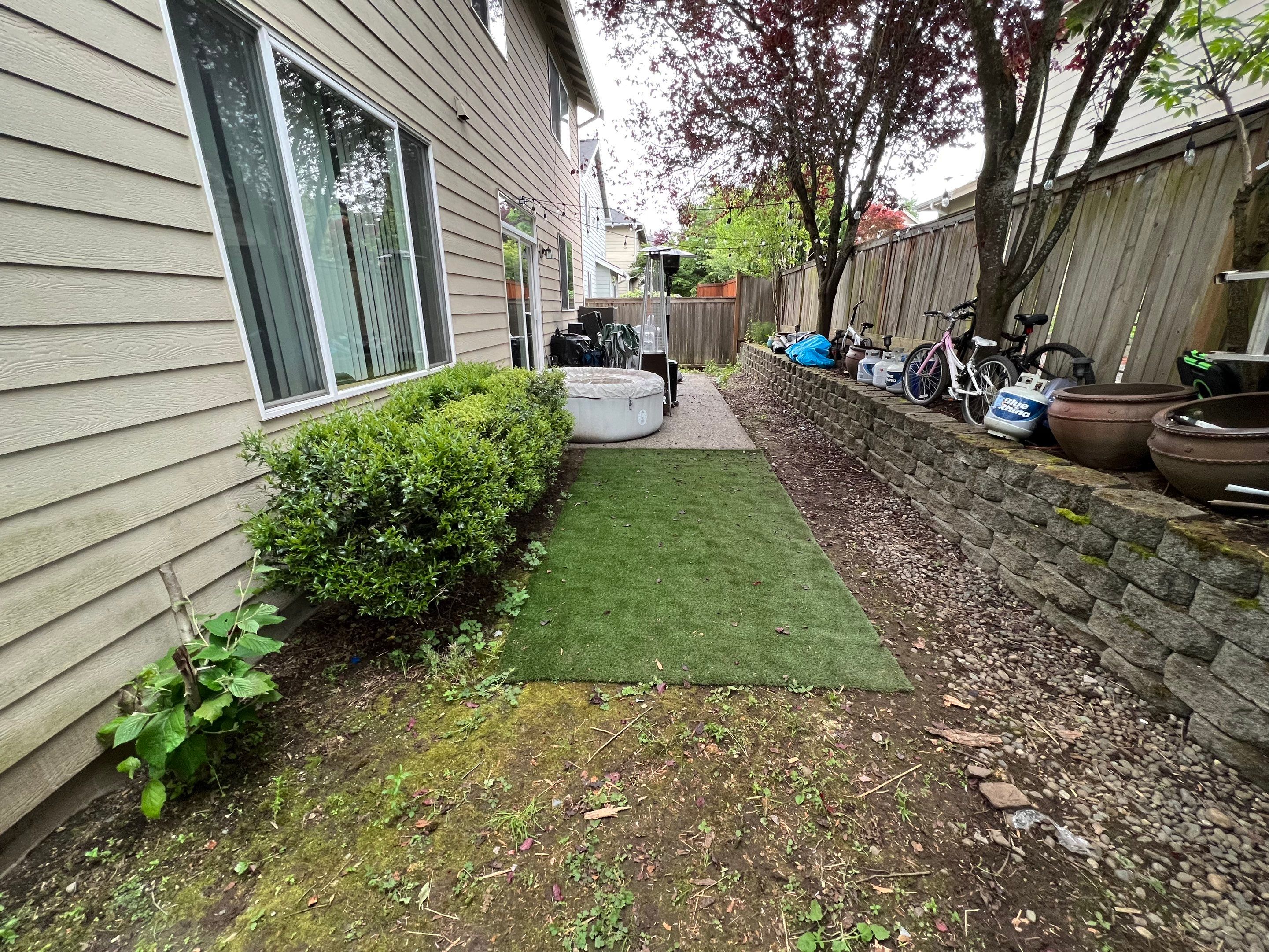 Small Patio Makeover in Lynnwood by Jireh Asphalt & Concrete Inc