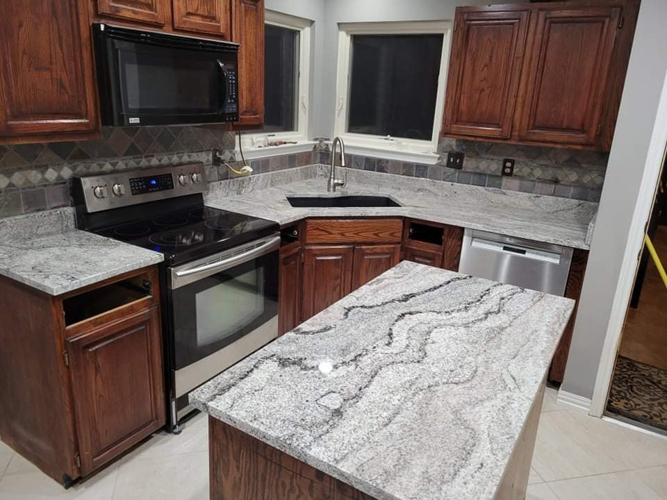 San Antonio Kitchen Upgrade with Granite Countertops by Mena stone surfaces