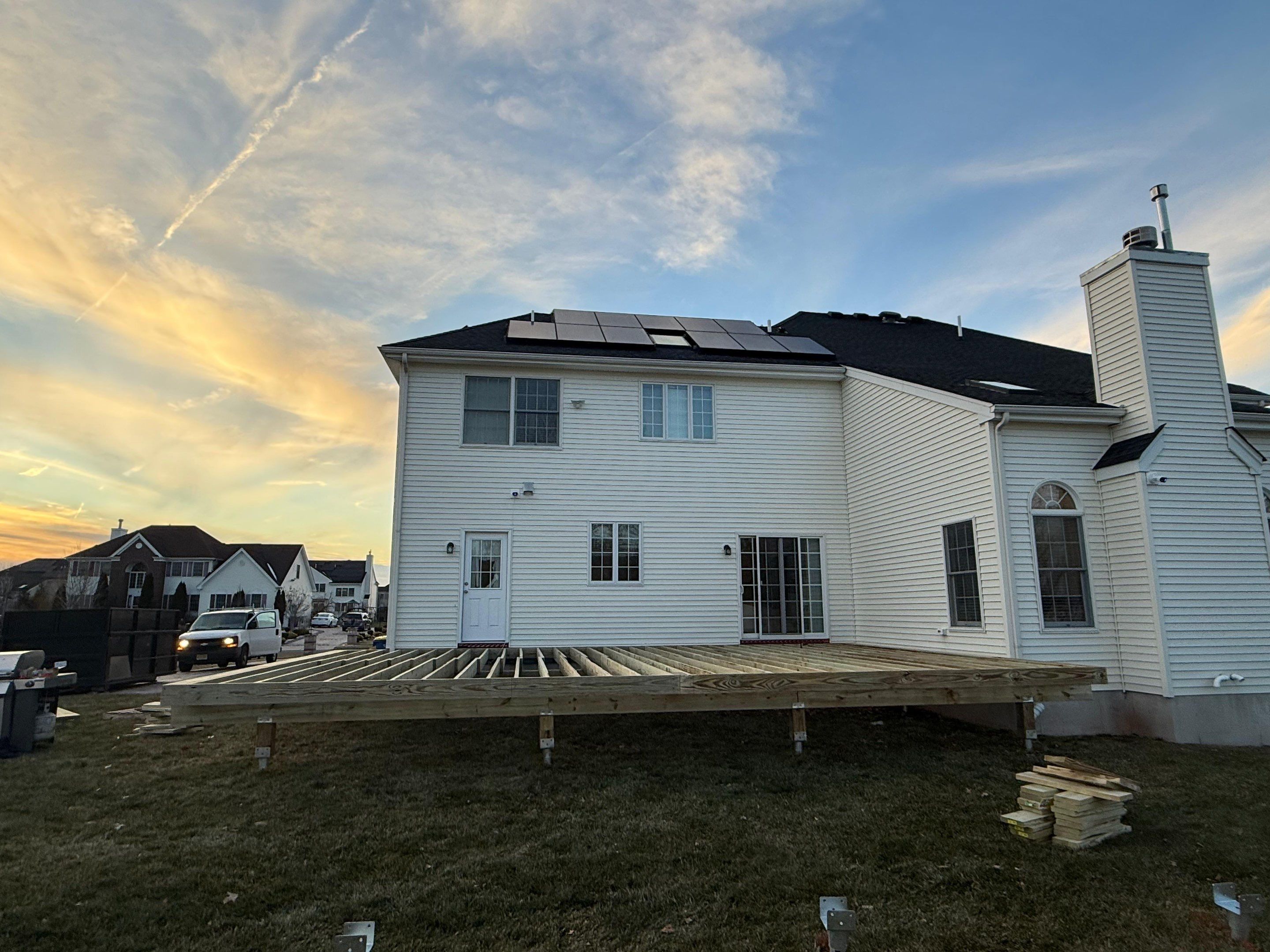 New Deck and outdoor Kitchen In Hillsborough , New Jersey by deck guardian