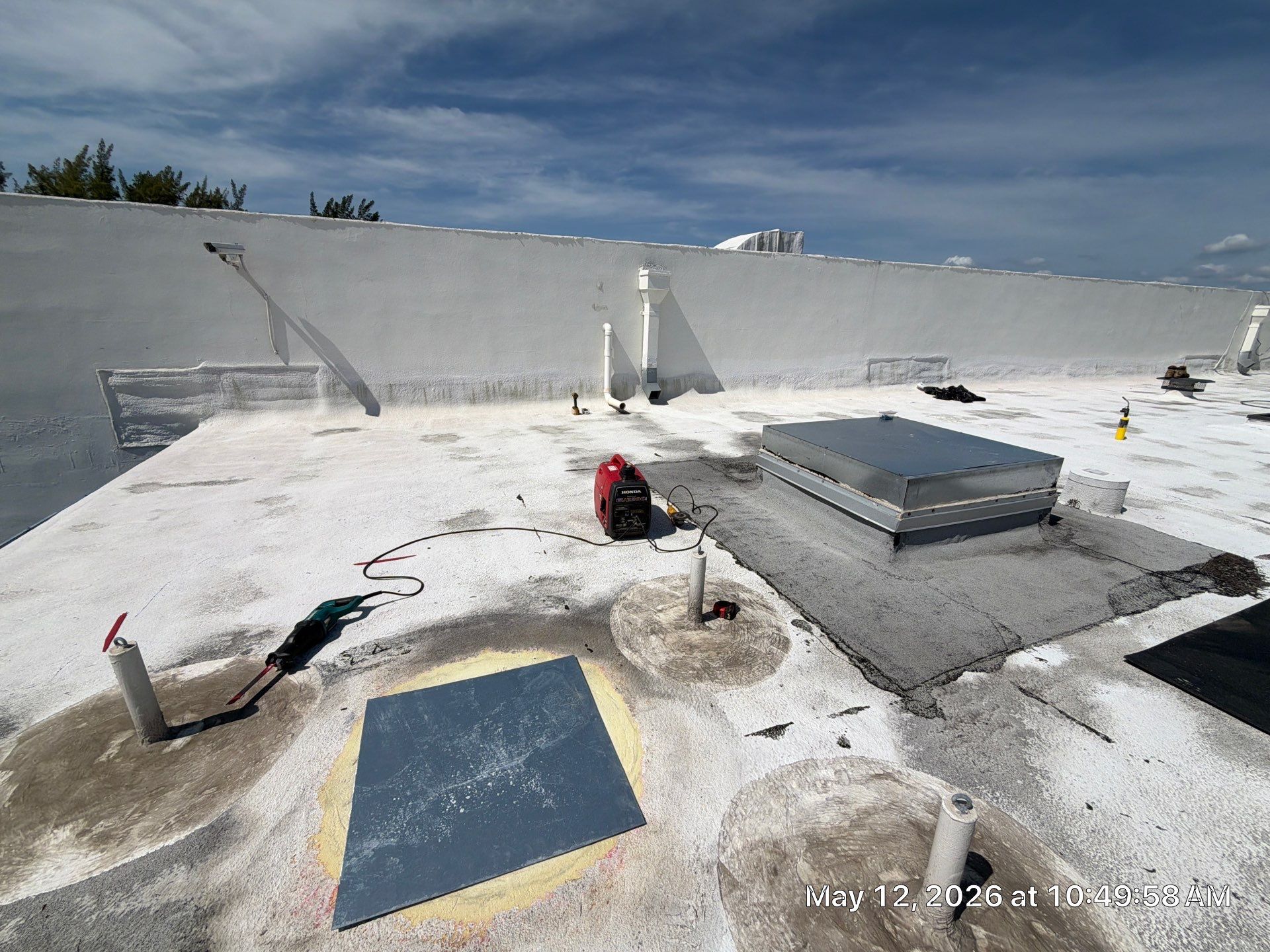Fort Lauderdale Commercial Roof Restoration and Reflective Coating Installation by Roof King LLC