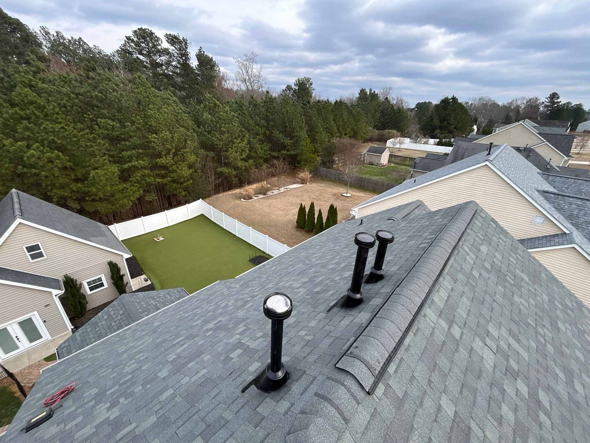 Residential Roof Replacement with Owens Corning Architectural Shingles in Fort Mill by Merritt Roofing LLC