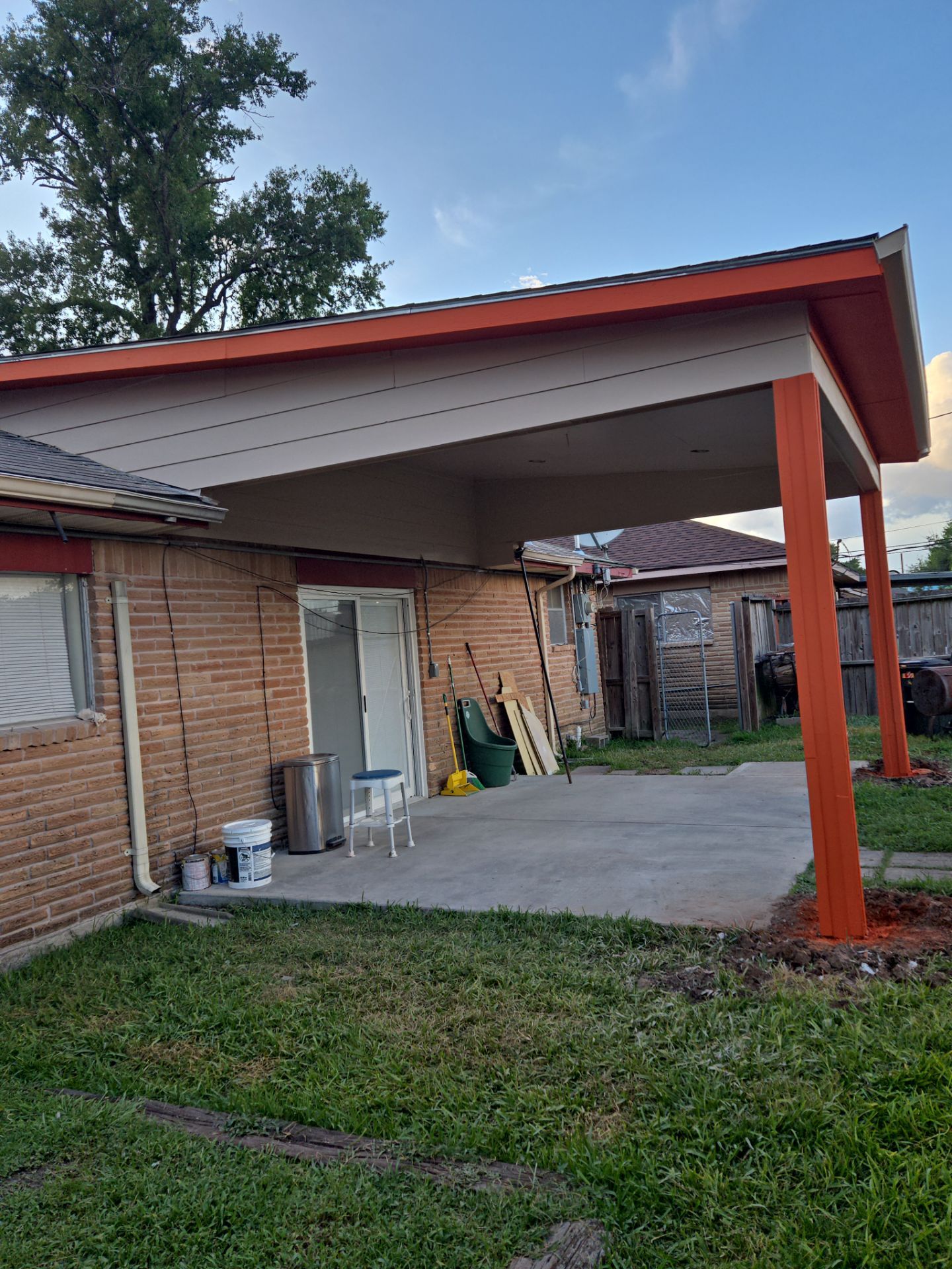 Project in Channelview by storm choice roofing
