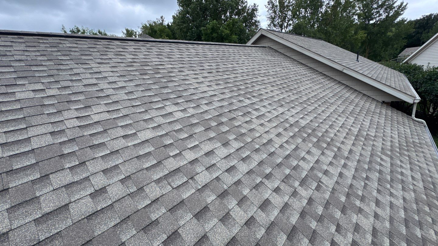 Residential Roofing Installation using GAF Timberline HDZ Weathered Wood by Nitro Roofing and Construction