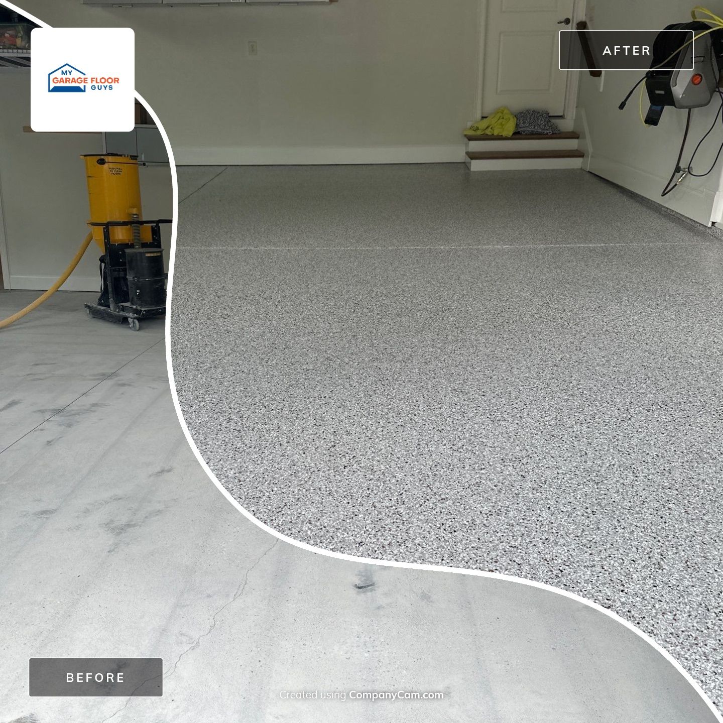Garage Floor Coating using Coyote by My Garage Floor Guys