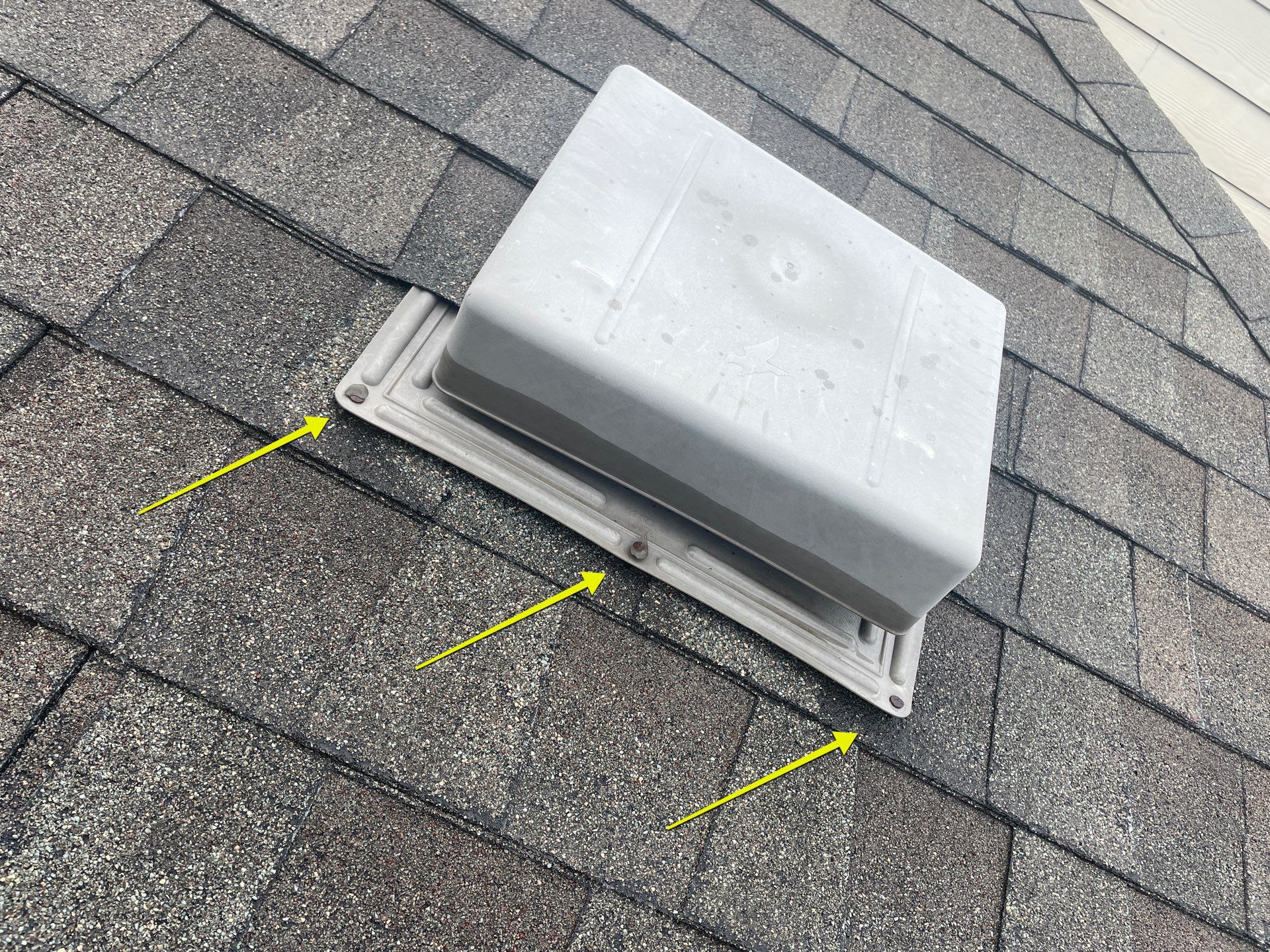 Hail Damage using Owen's Corning Duration (Lifetime) Shingles by Roof Repair Company