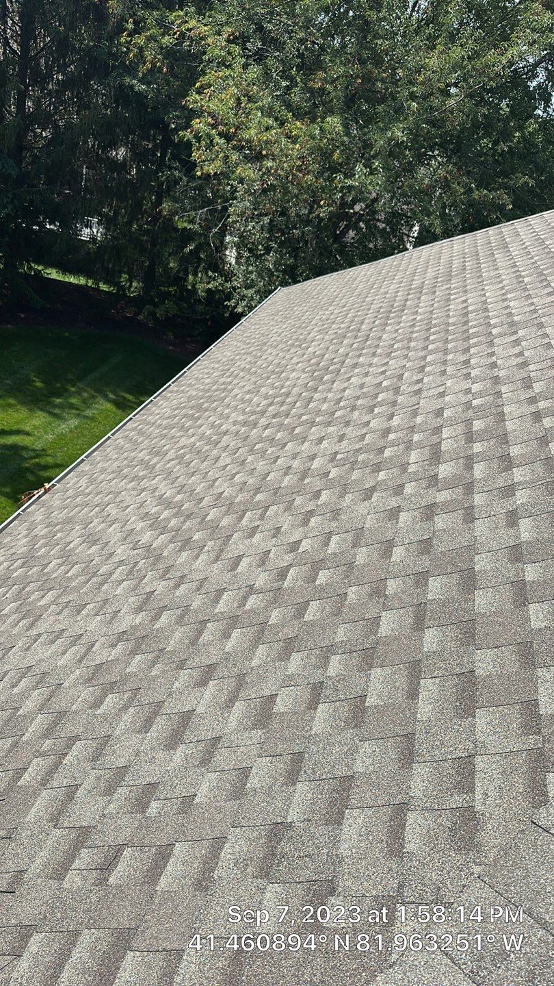 Residential Roof Replacement using Owens Corning Duration, Driftwood by Absolute Roofing and Construction